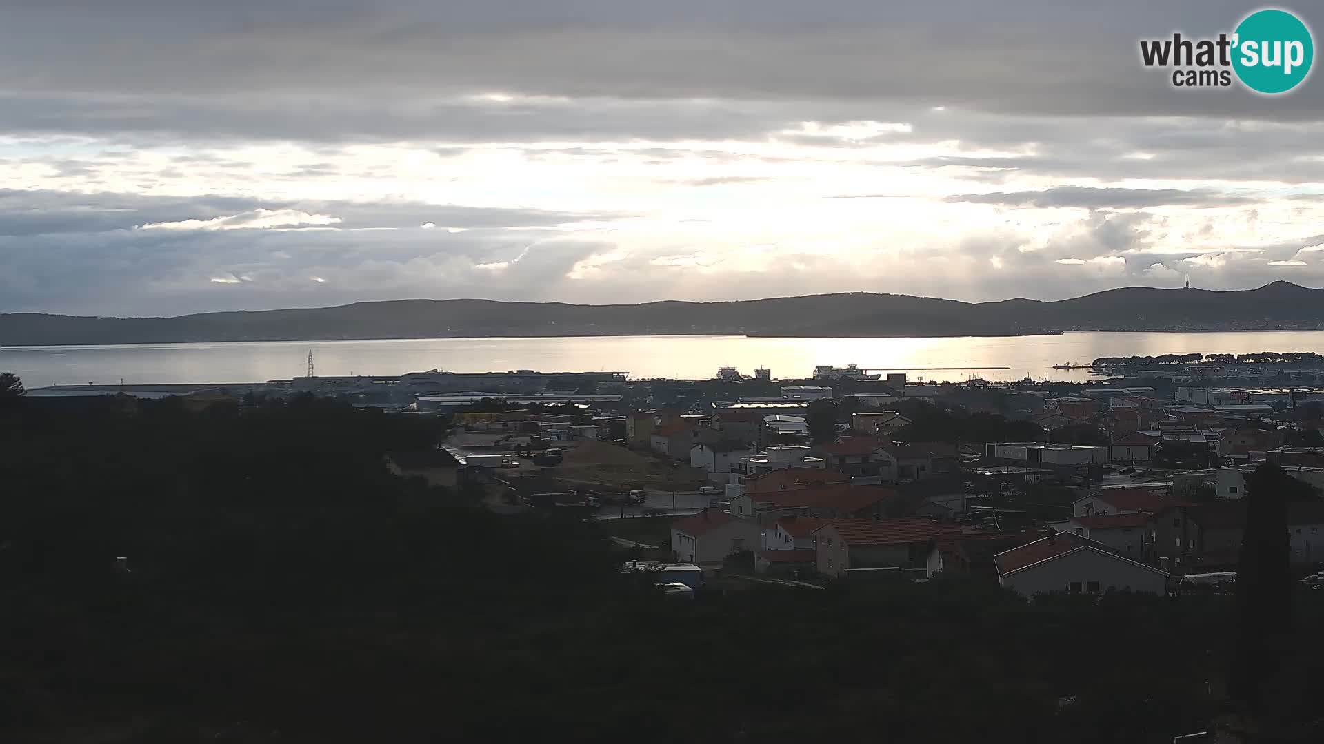Zadar Port Gazenica Webcam Panorama, Zadar, Croatie