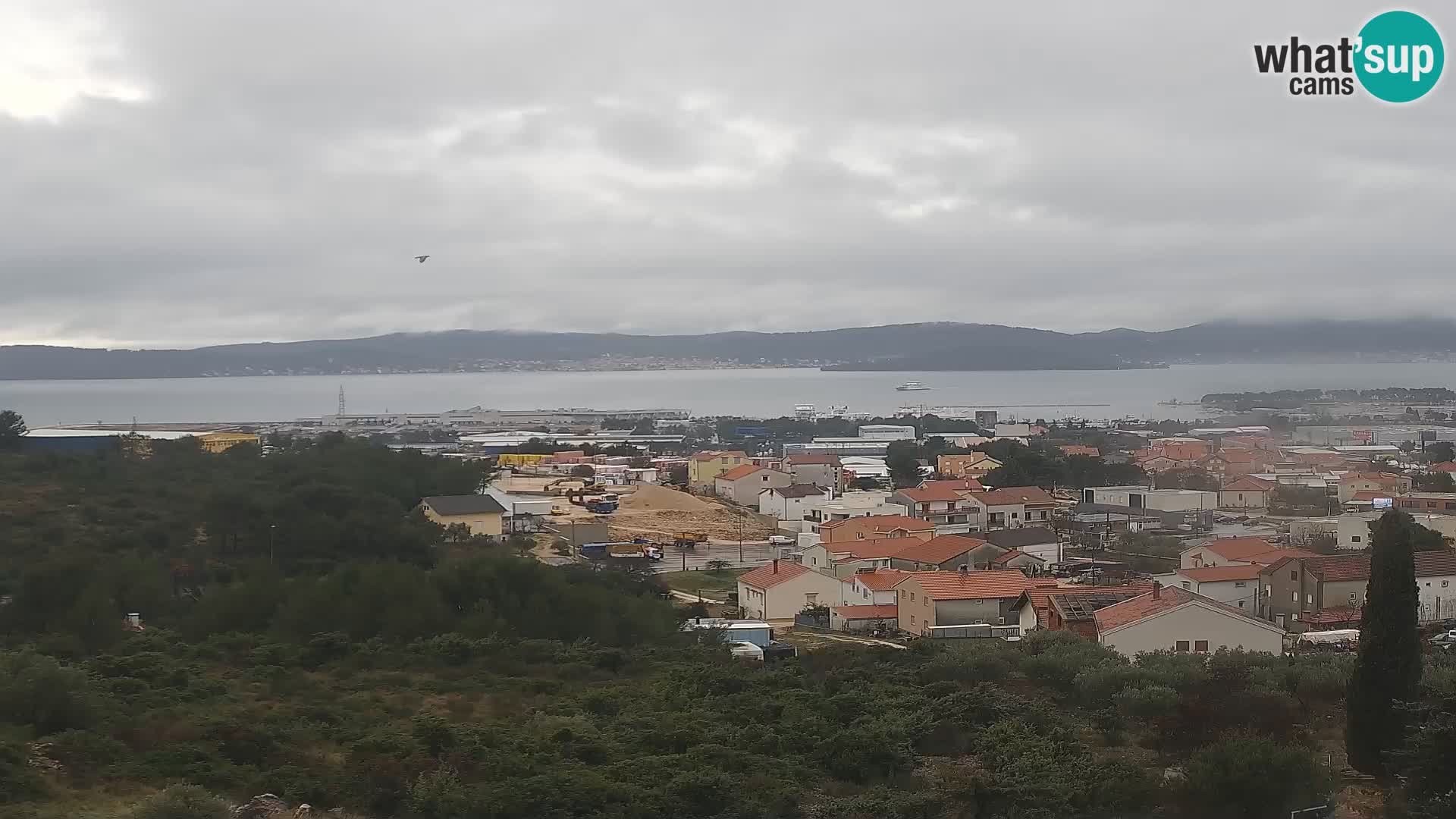 Panoramska web kamera Luke Gaženica u Zadru, Hrvatska