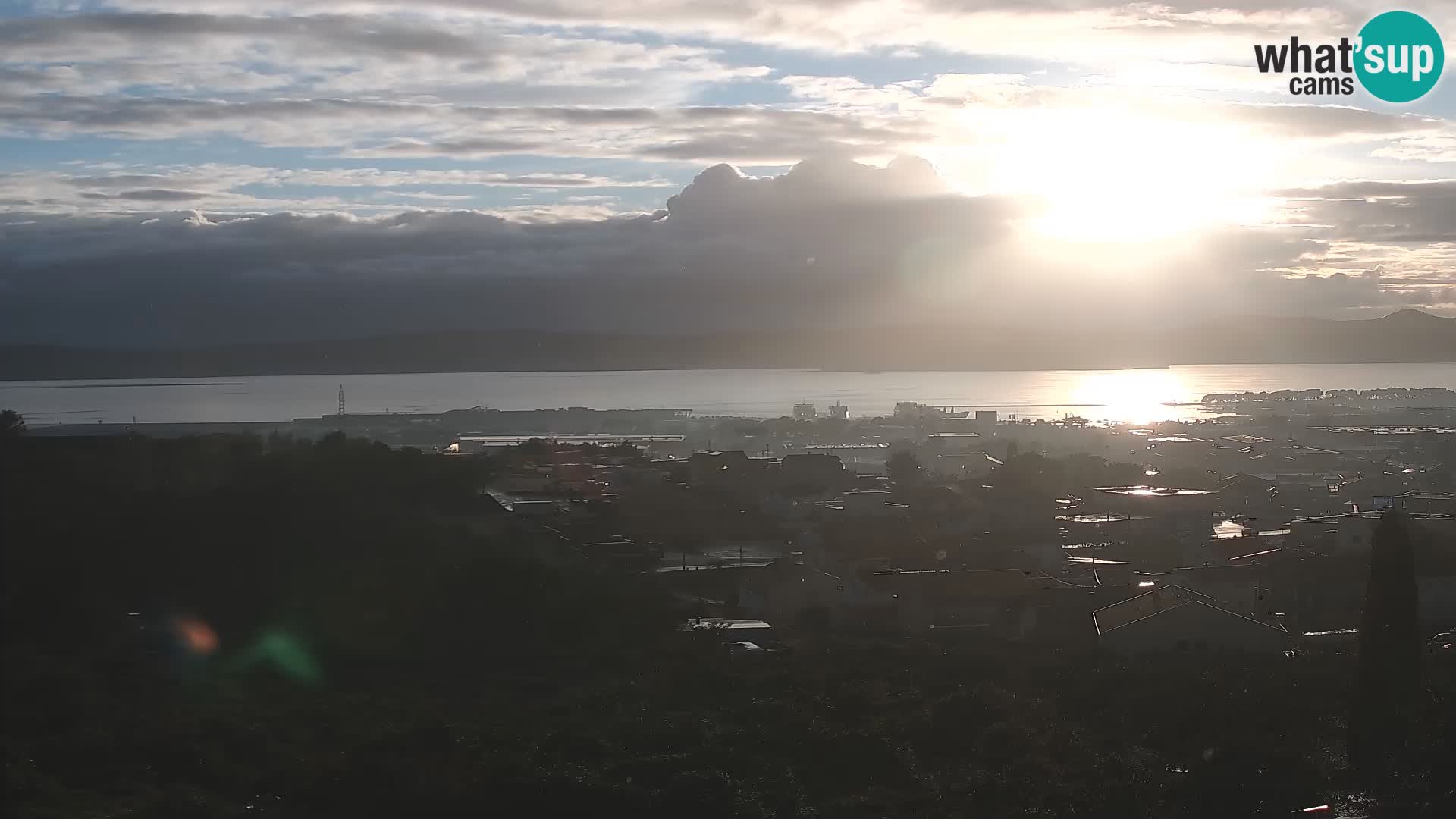 Panoramska web kamera Luke Gaženica u Zadru, Hrvatska