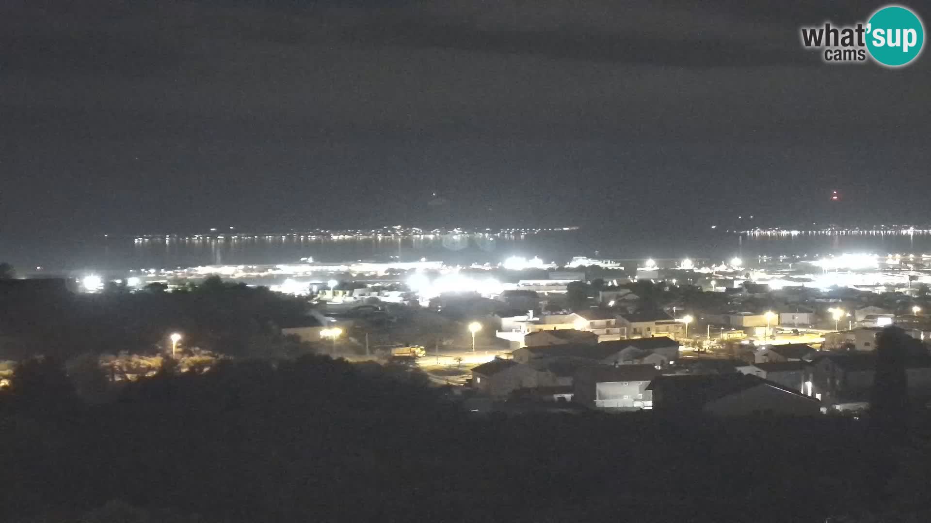 Panorama de la Webcam del Puerto Gazenica de Zadar, Zadar, Croacia