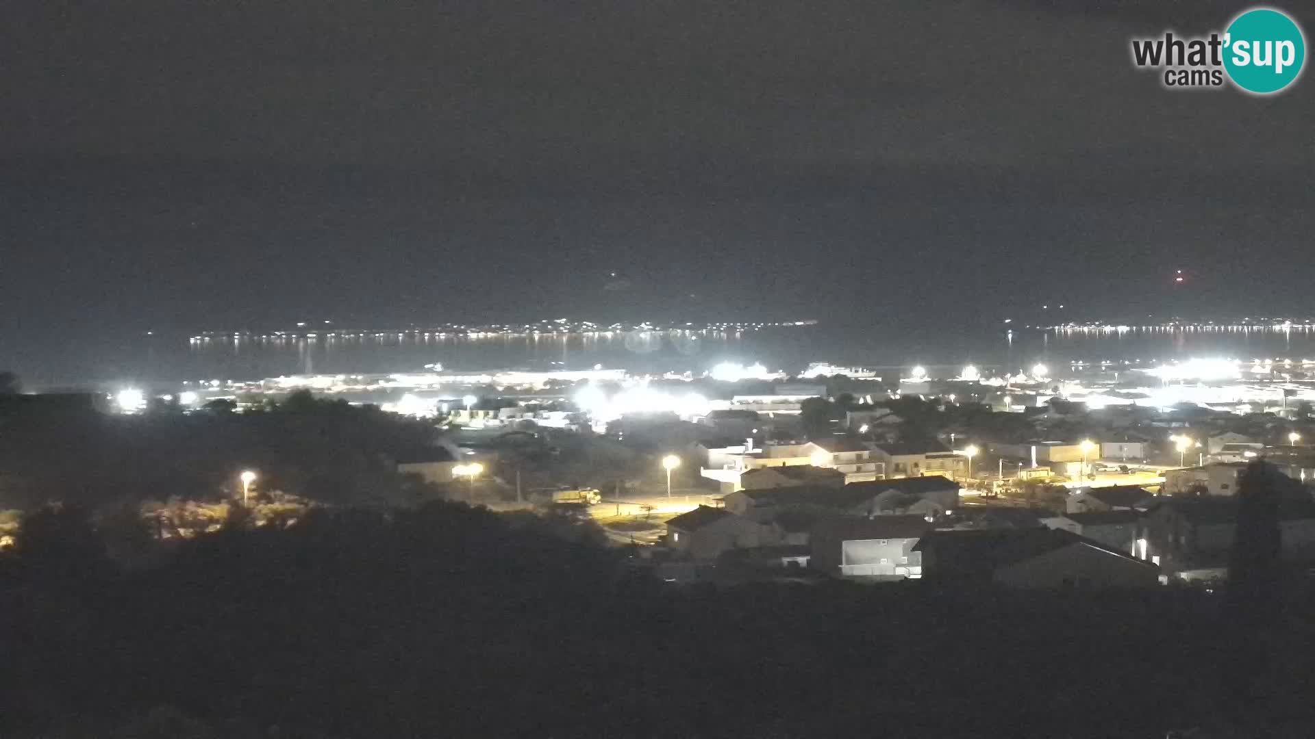 Panoramska web kamera Luke Gaženica u Zadru, Hrvatska