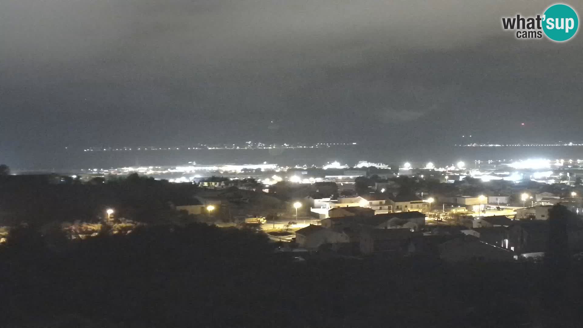 Panorama de la Webcam del Puerto Gazenica de Zadar, Zadar, Croacia