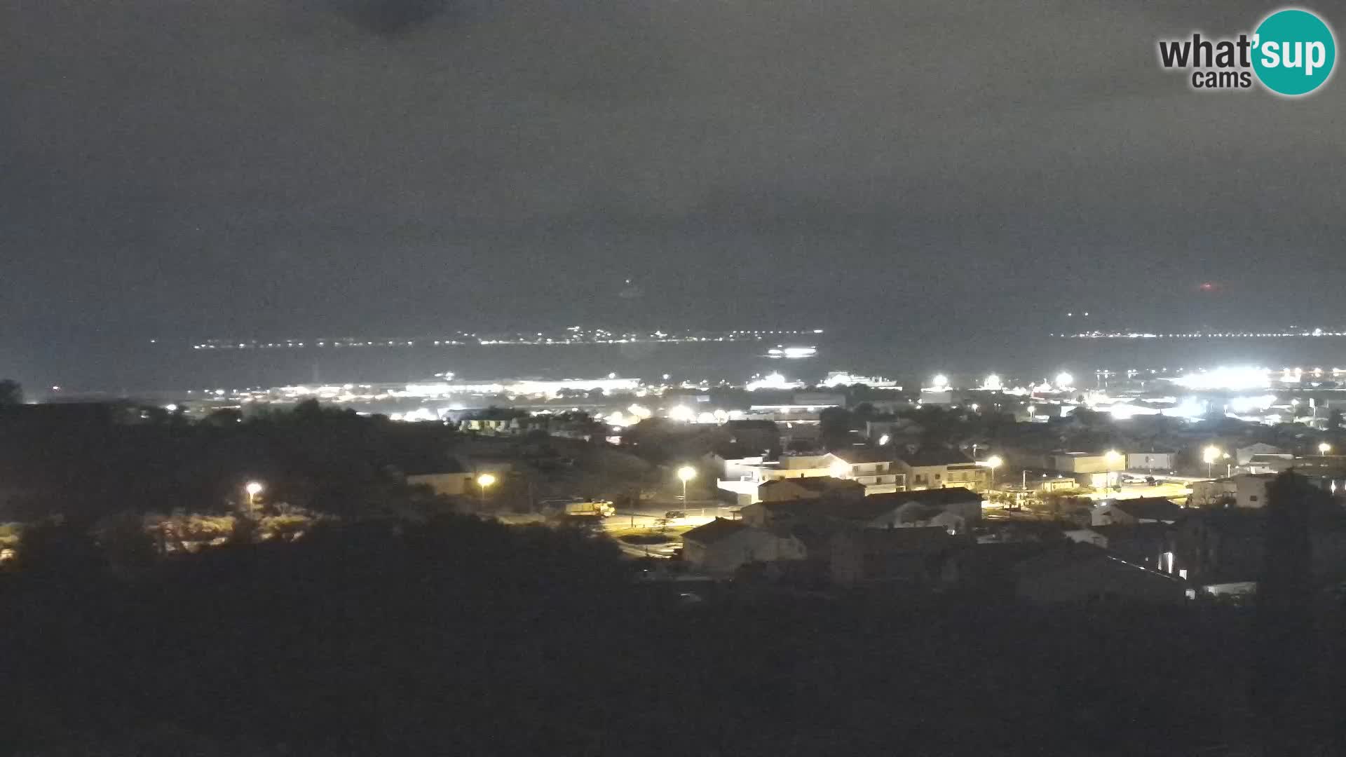 Zadar Pristanišče Gazenica s panoramsko spletno kamero, Zadar, Hrvaška