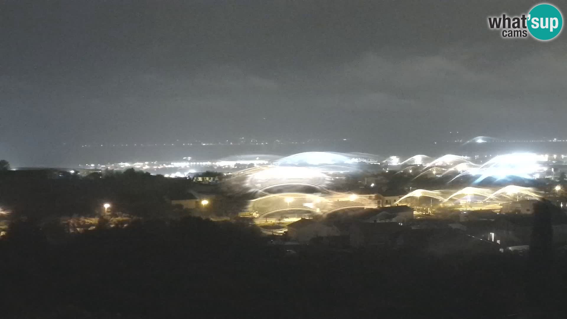 Panoramska web kamera Luke Gaženica u Zadru, Hrvatska