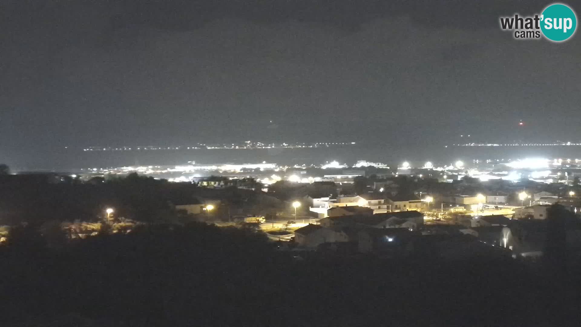 Panorama de la Webcam del Puerto Gazenica de Zadar, Zadar, Croacia