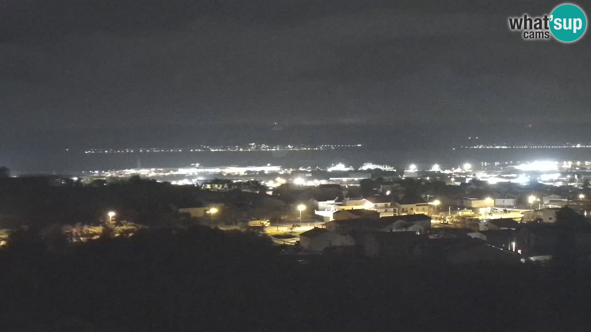 Panoramska web kamera Luke Gaženica u Zadru, Hrvatska