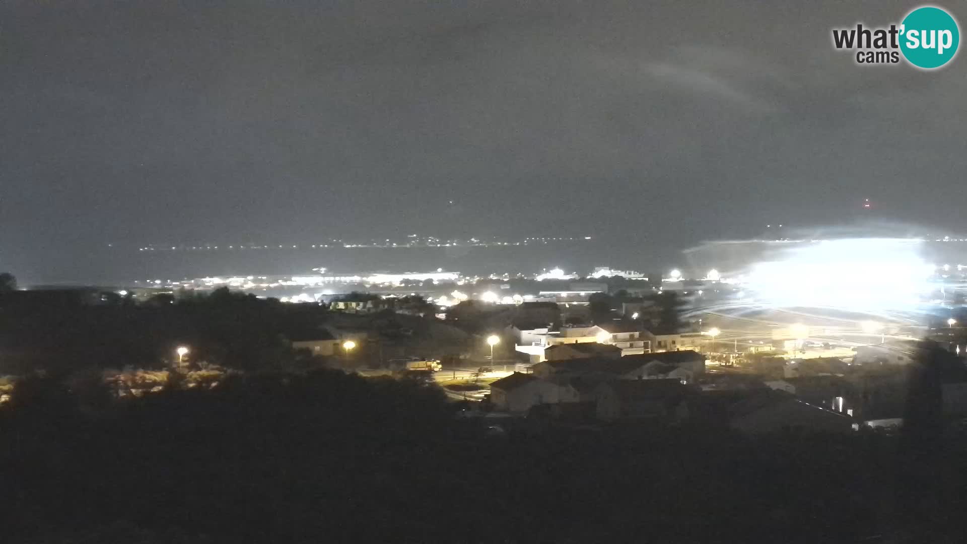 Panoramska web kamera Luke Gaženica u Zadru, Hrvatska