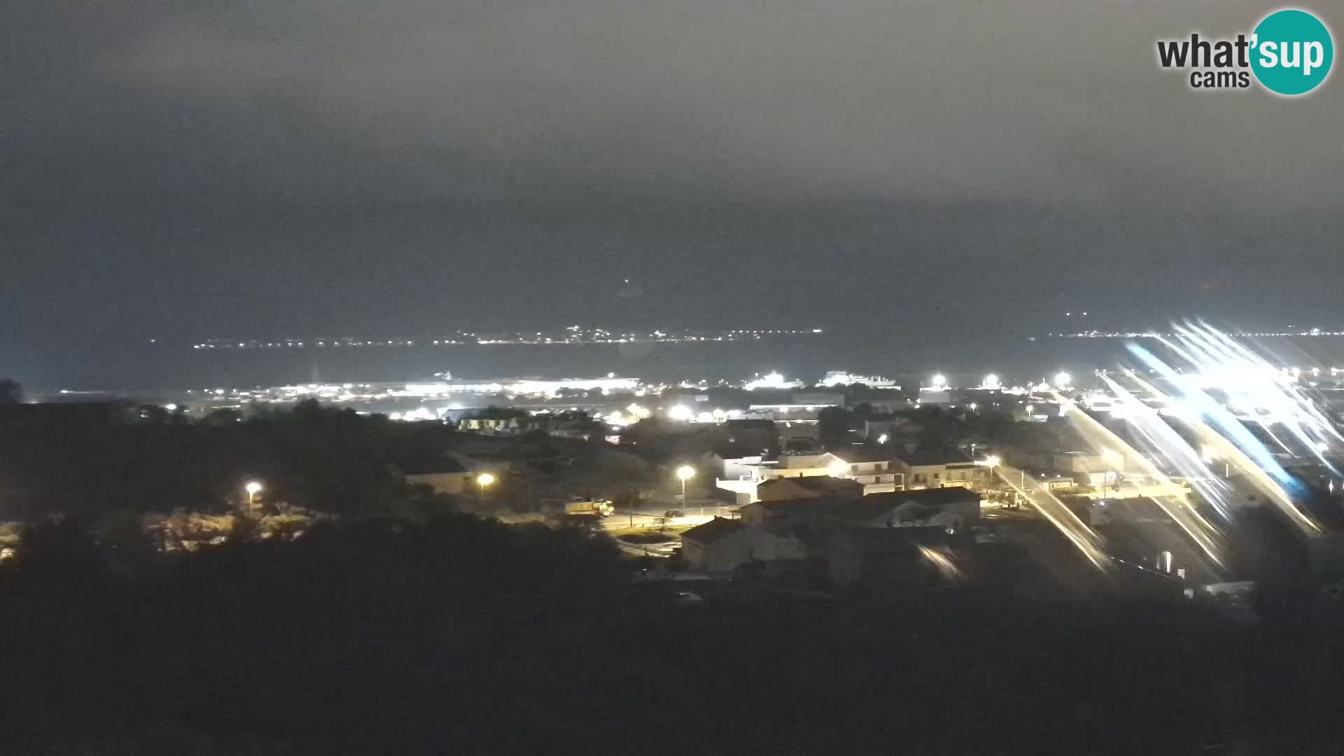 Panorama de la Webcam del Puerto Gazenica de Zadar, Zadar, Croacia