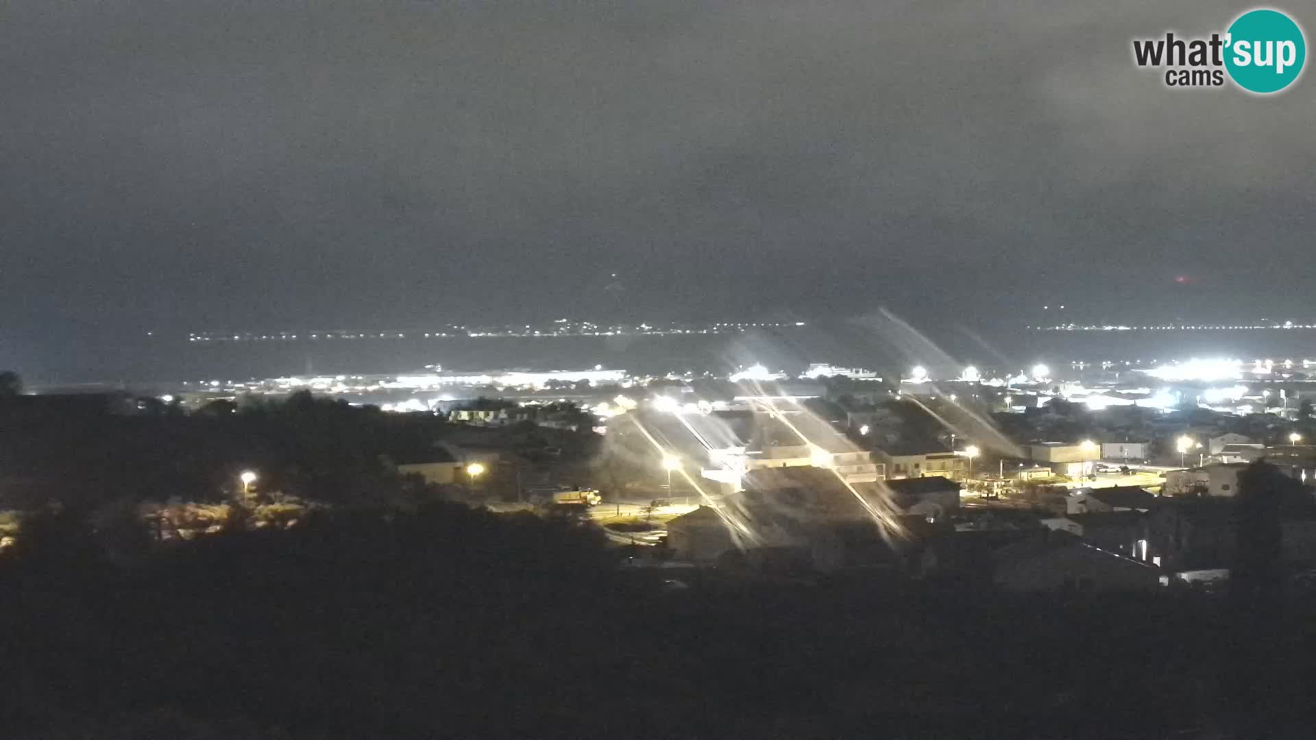 Panorama de la Webcam del Puerto Gazenica de Zadar, Zadar, Croacia