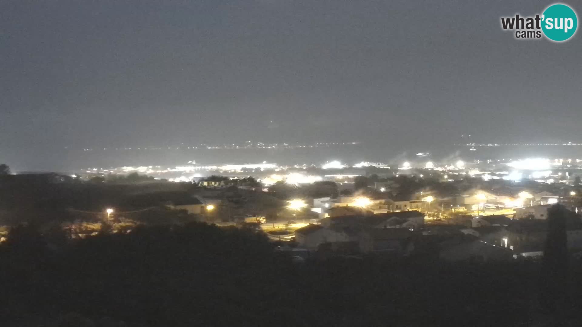 Panorama de la Webcam del Puerto Gazenica de Zadar, Zadar, Croacia