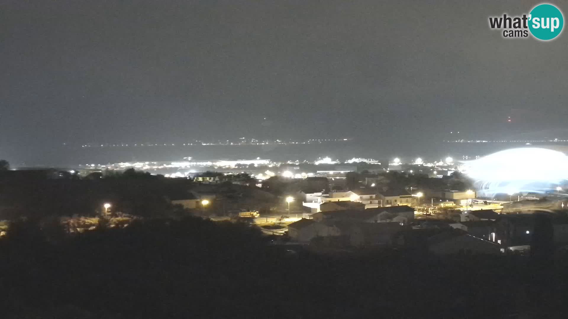 Zadar Pristanišče Gazenica s panoramsko spletno kamero, Zadar, Hrvaška