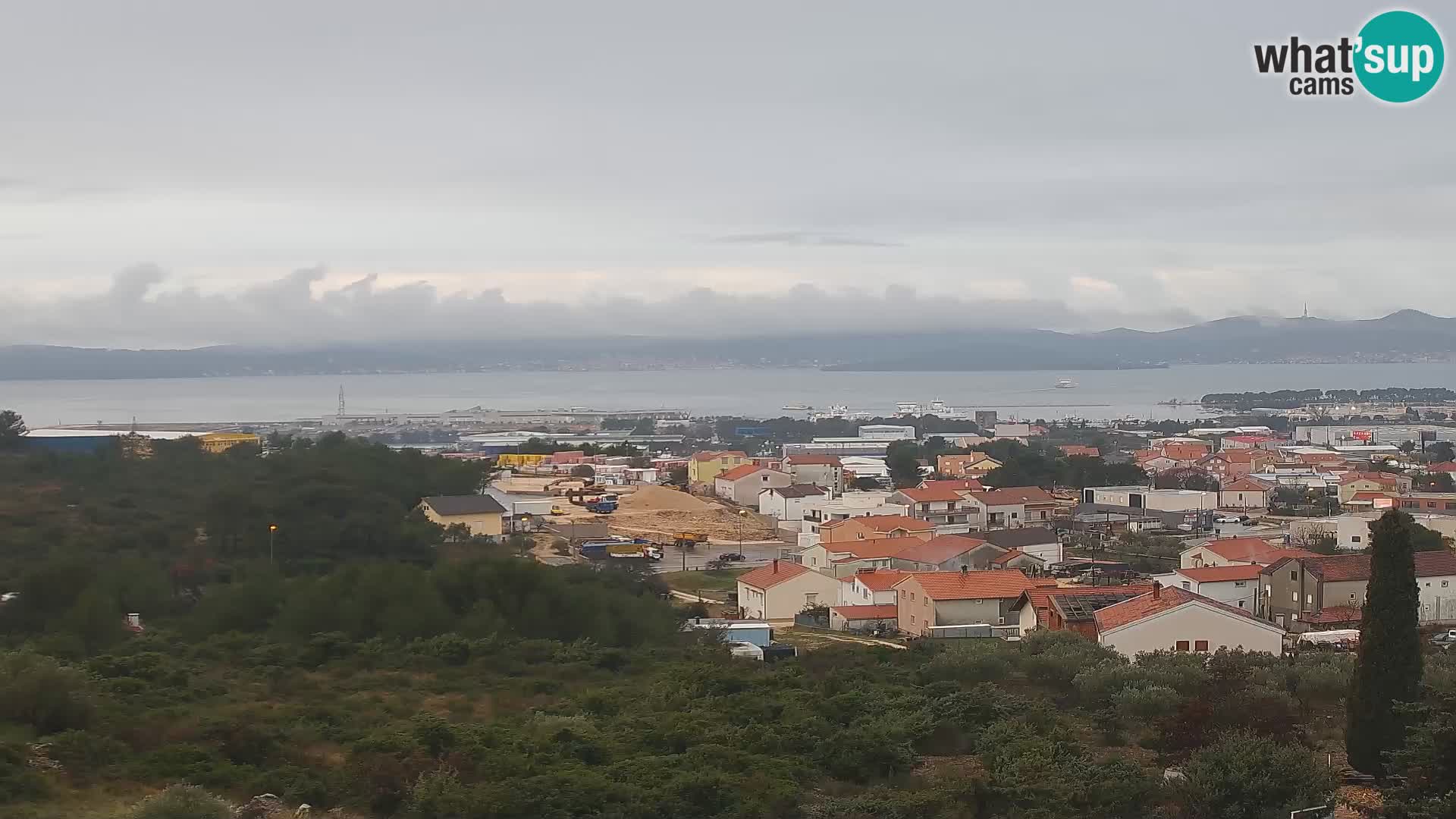 Zadar Port Gazenica Webcam Panorama, Zadar, Croatia