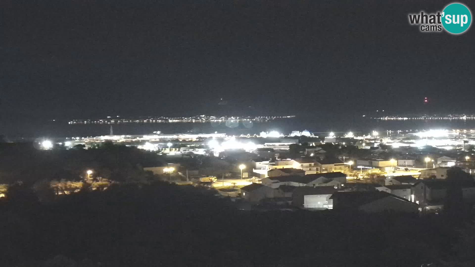 Panorama de la Webcam del Puerto Gazenica de Zadar, Zadar, Croacia