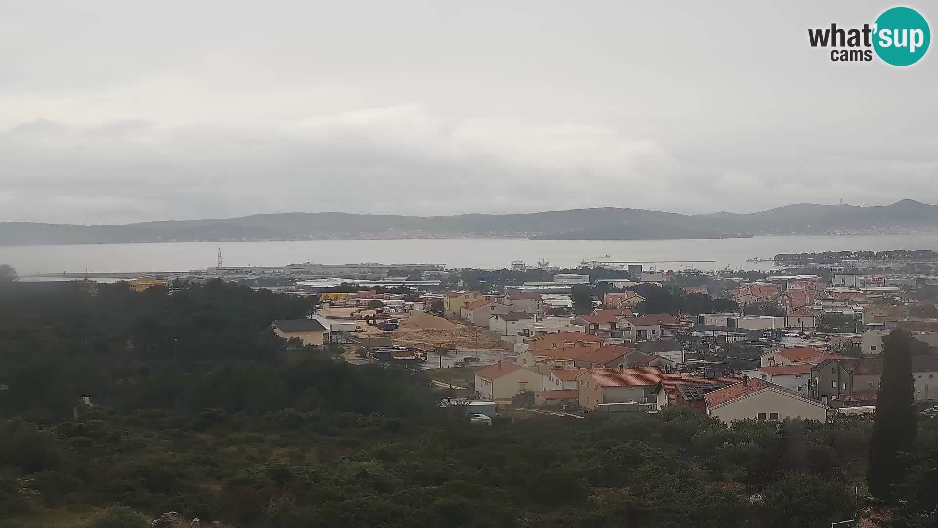 Zadar Port Gazenica Webcam Panorama, Zadar, Croatie