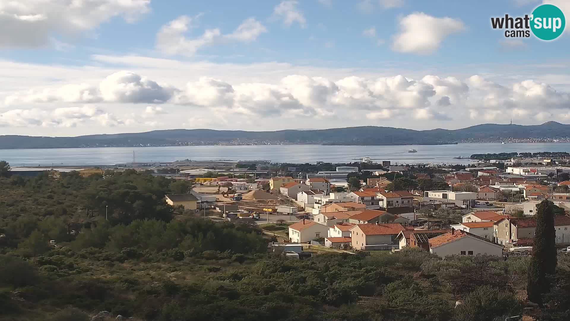 Panoramska web kamera Luke Gaženica u Zadru, Hrvatska