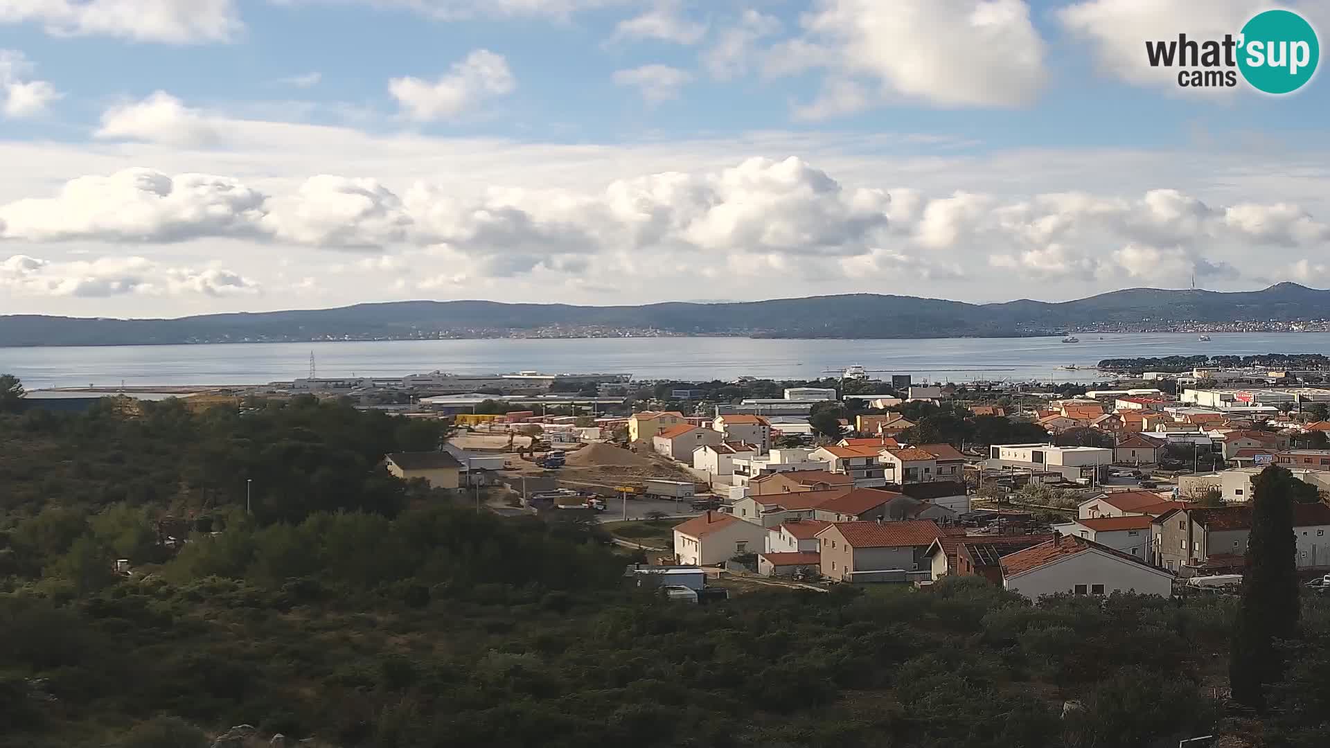 Zadar Port Gazenica Webcam Panorama, Zadar, Croatie