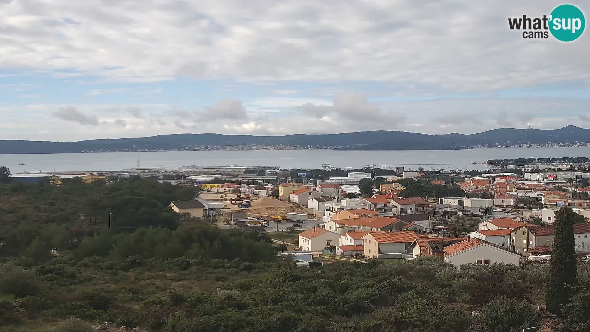 Zadar Port Gazenica Webcam Panorama, Zadar, Croatia