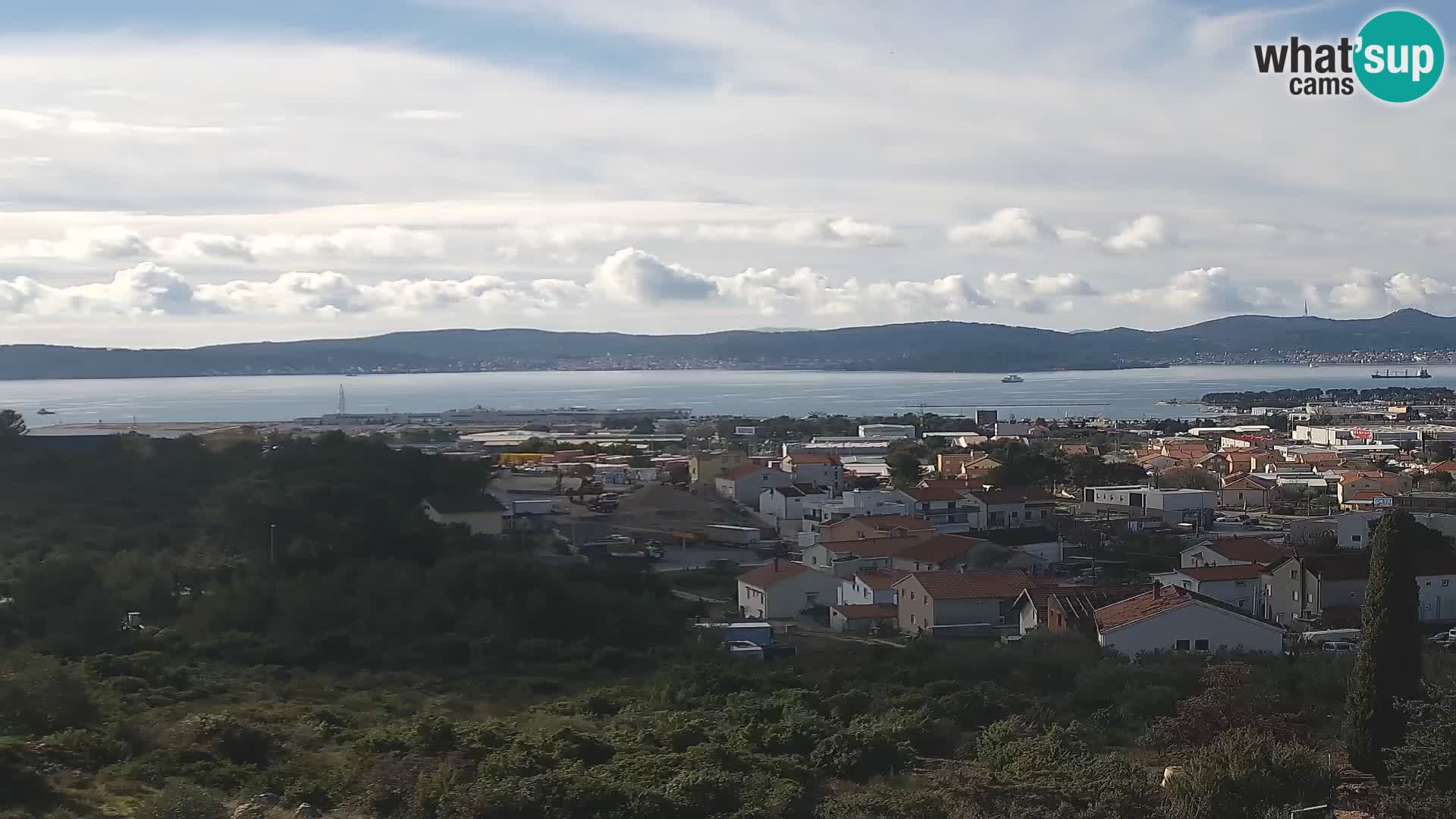 Zadar Port Gazenica Webcam Panorama, Zadar, Croatie