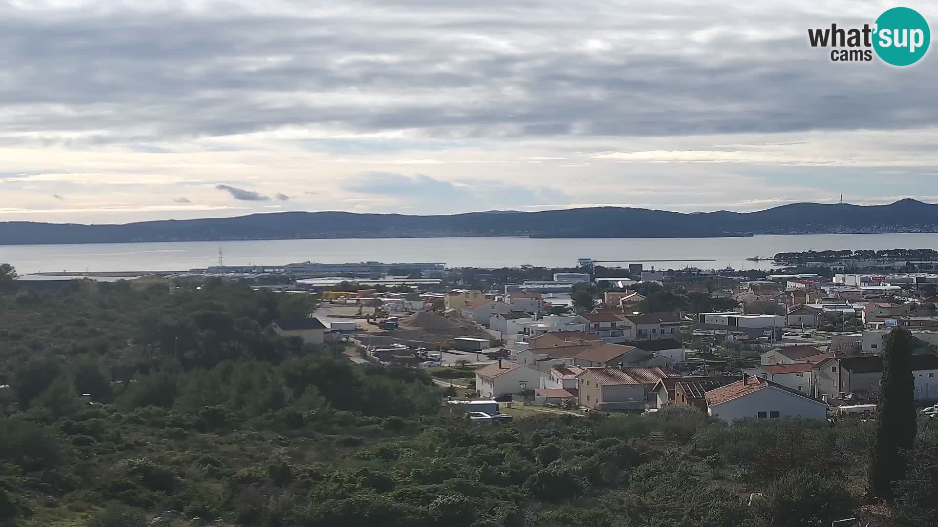 Zadar Port Gazenica Webcam Panorama, Zadar, Kroatien