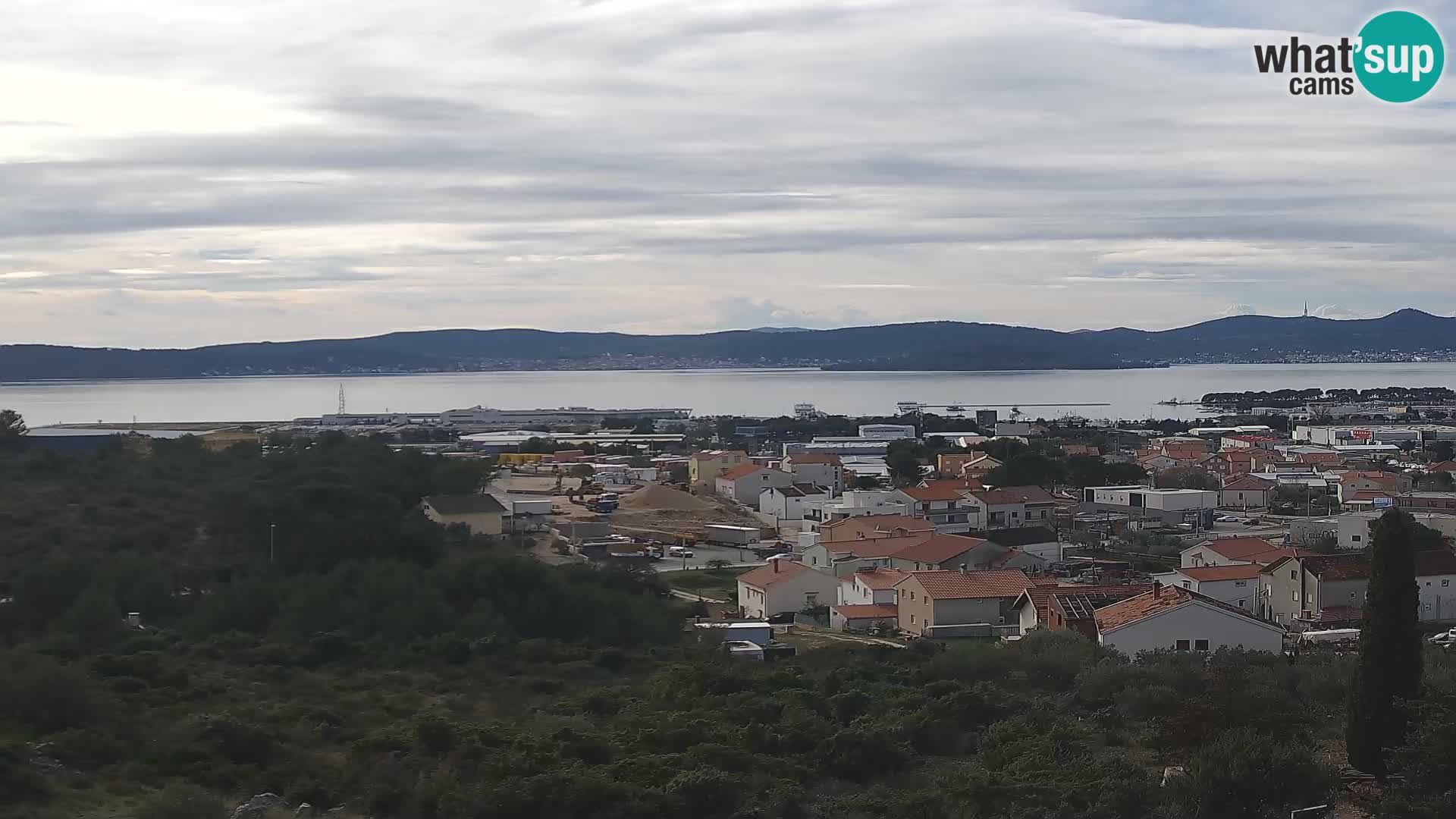Zadar Port Gazenica Webcam Panorama, Zadar, Croatie