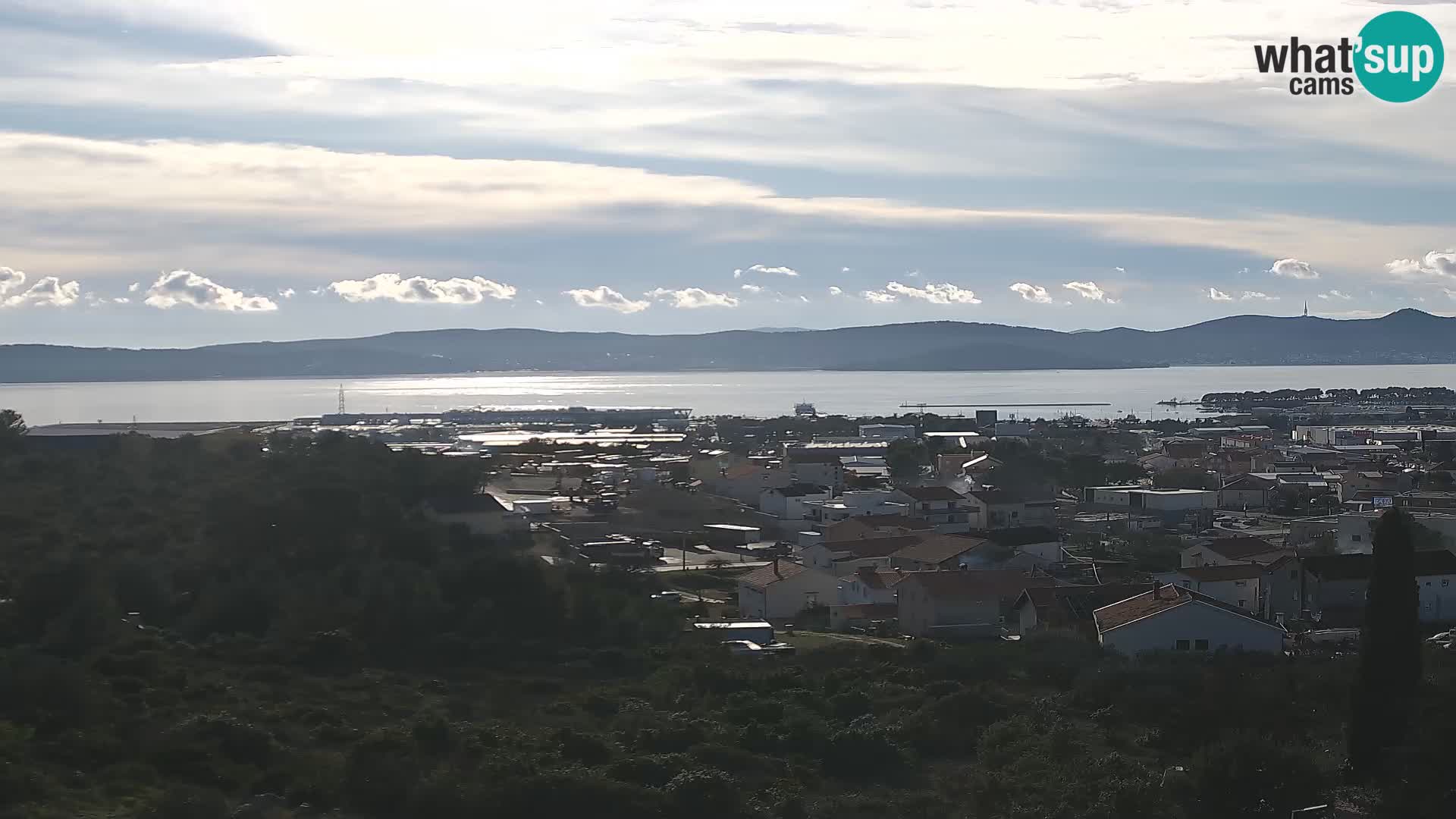 Zadar Port Gazenica Webcam Panorama, Zadar, Kroatien