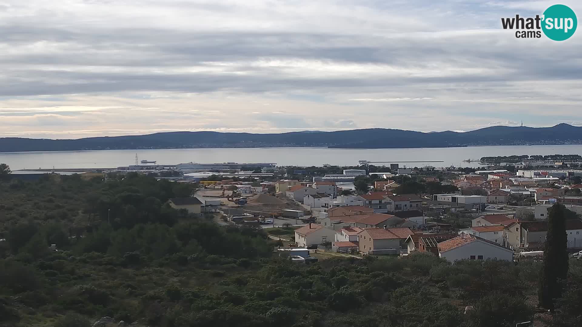 Zadar Port Gazenica Webcam Panorama, Zadar, Kroatien