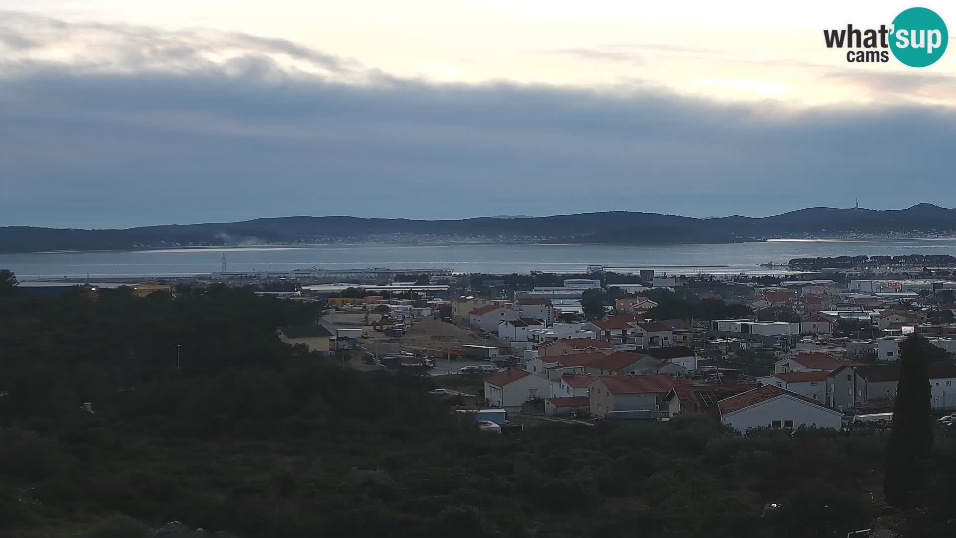 Zadar Port Gazenica Webcam Panorama, Zadar, Kroatien