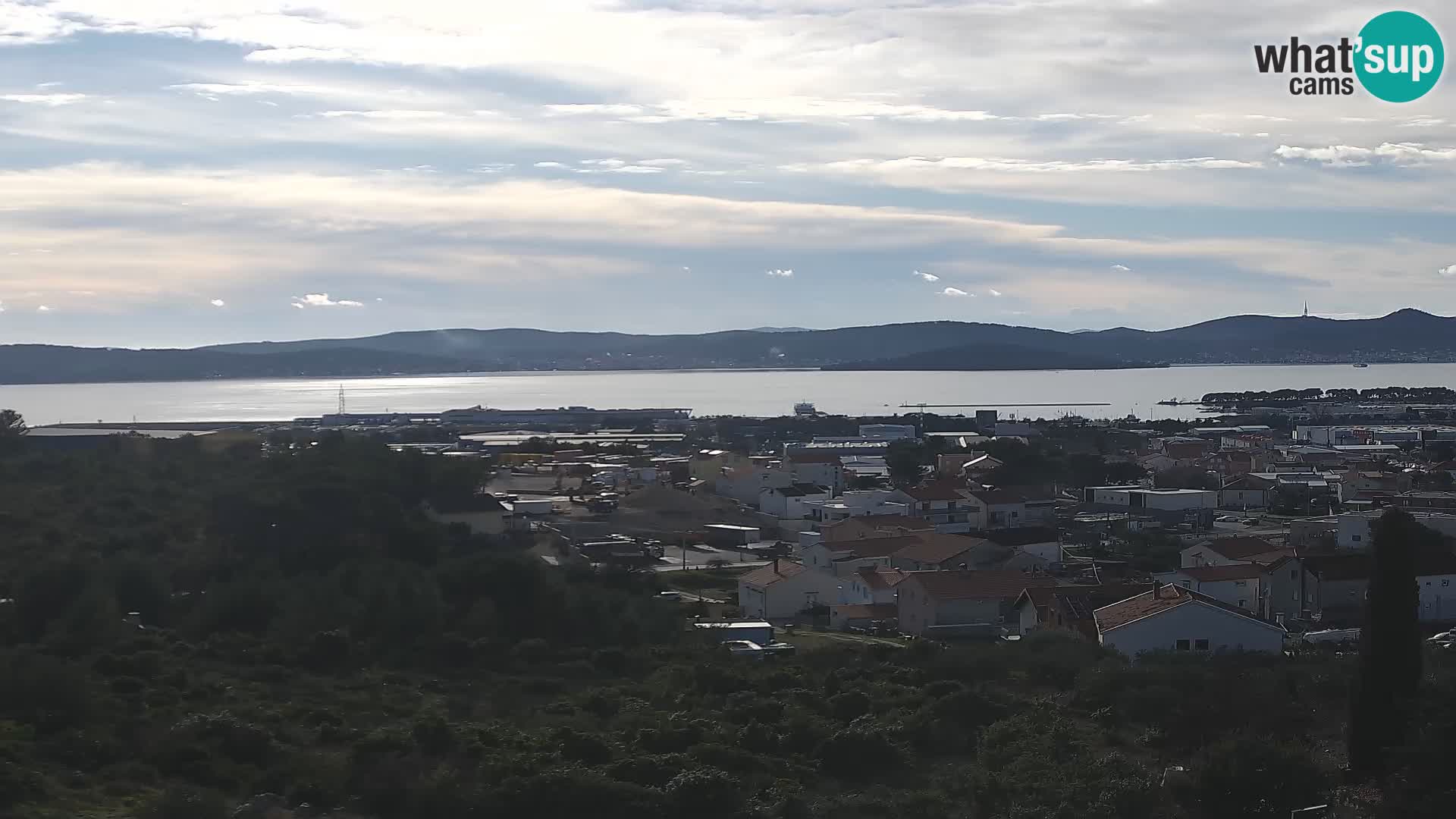 Zadar Port Gazenica Webcam Panorama, Zadar, Kroatien