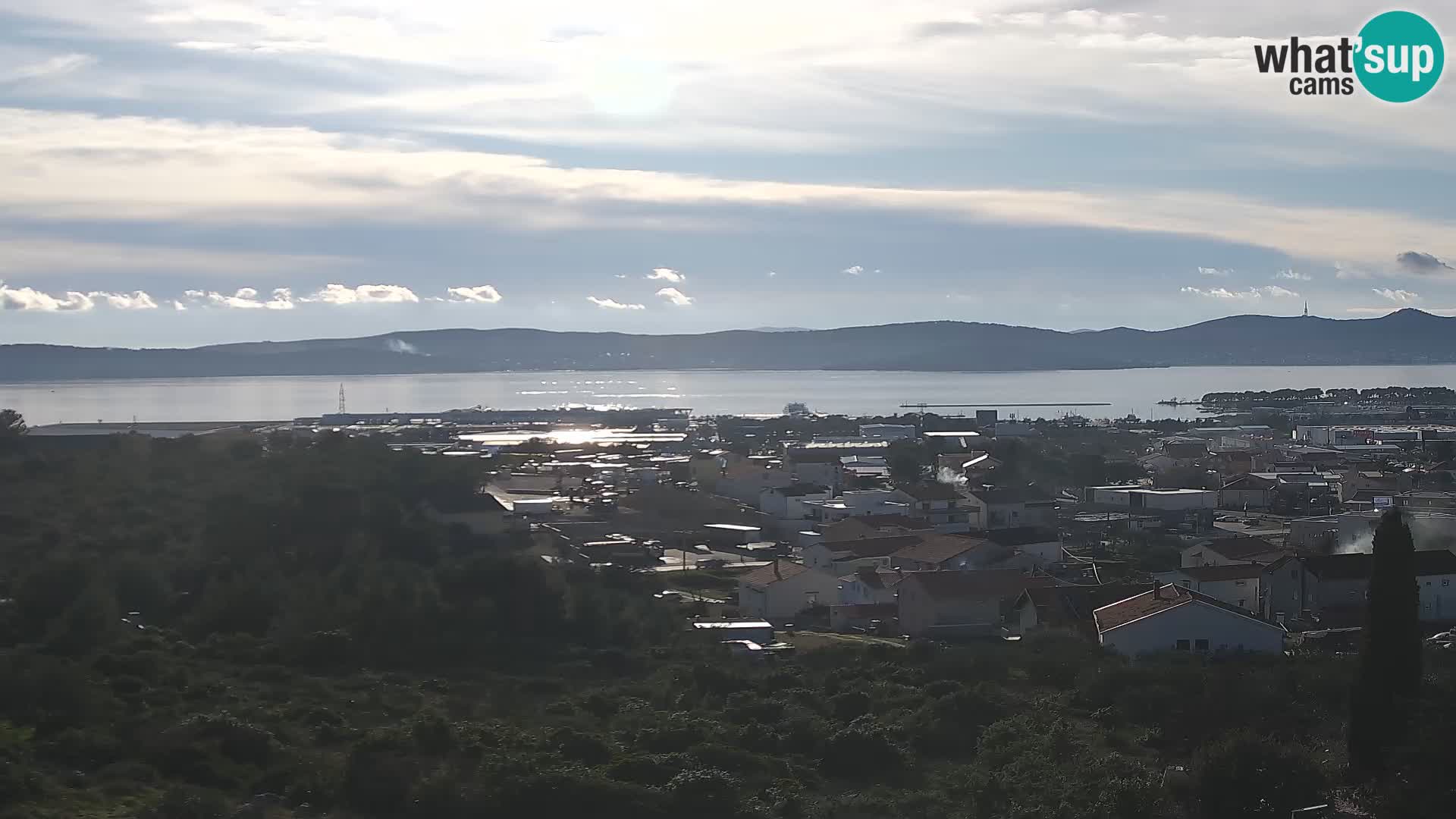 Zadar Port Gazenica Webcam Panorama, Zadar, Kroatien