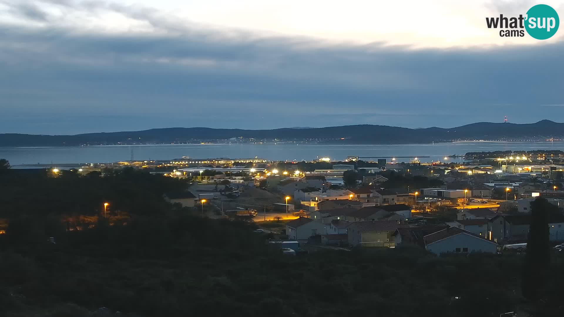 Zadar Port Gazenica Webcam Panorama, Zadar, Croatie