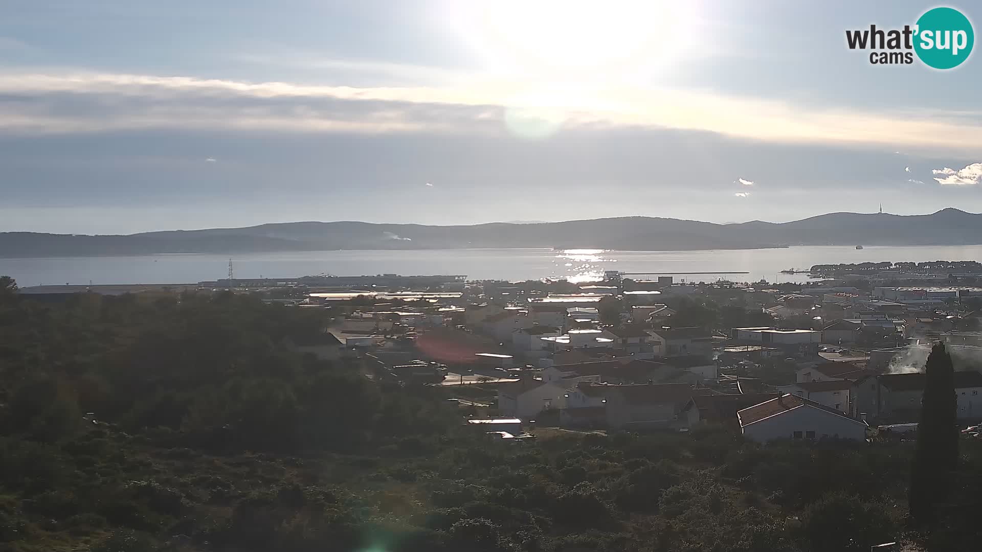 Zadar Port Gazenica Webcam Panorama, Zadar, Kroatien