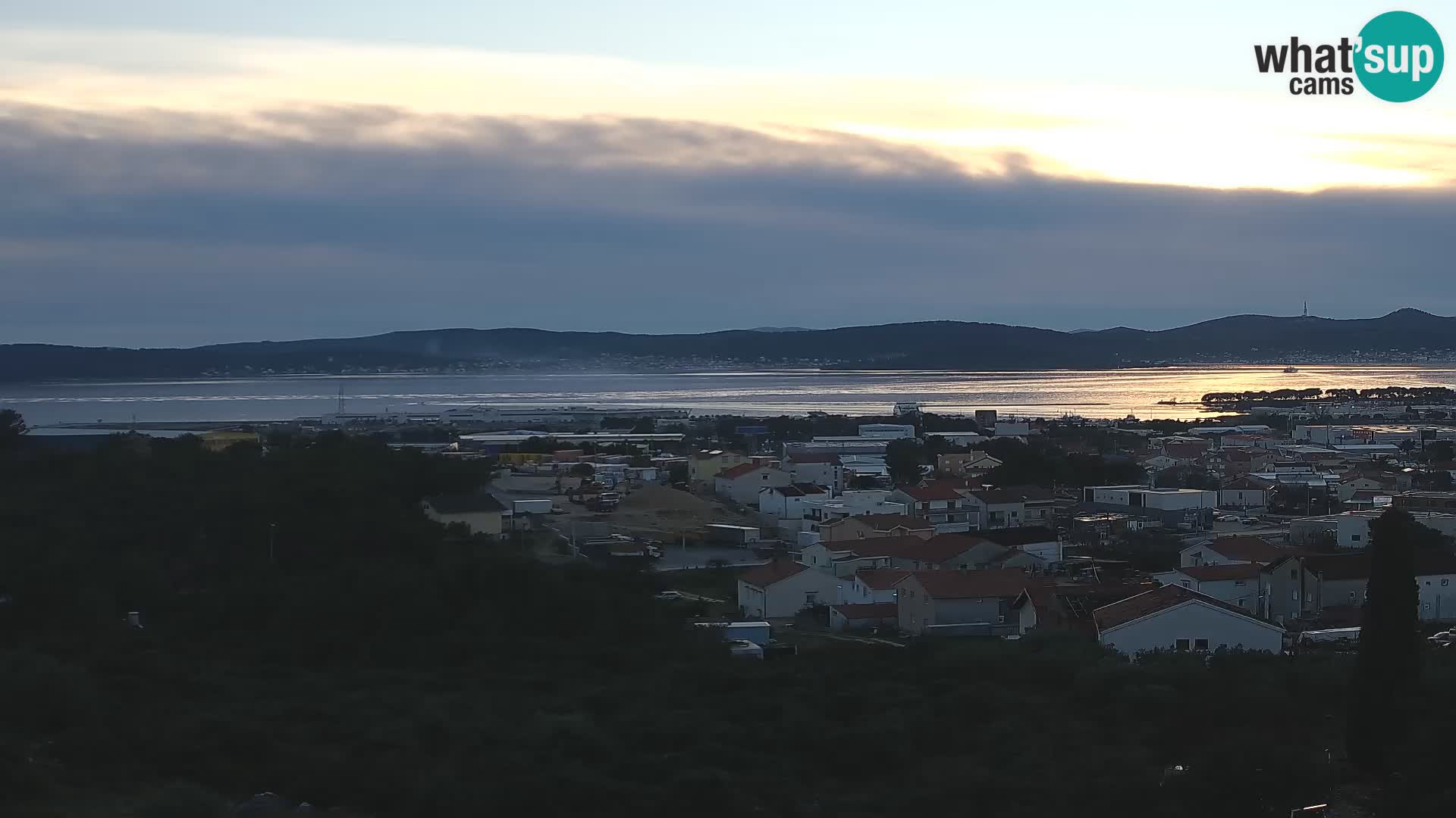 Zadar Port Gazenica Webcam Panorama, Zadar, Croatie