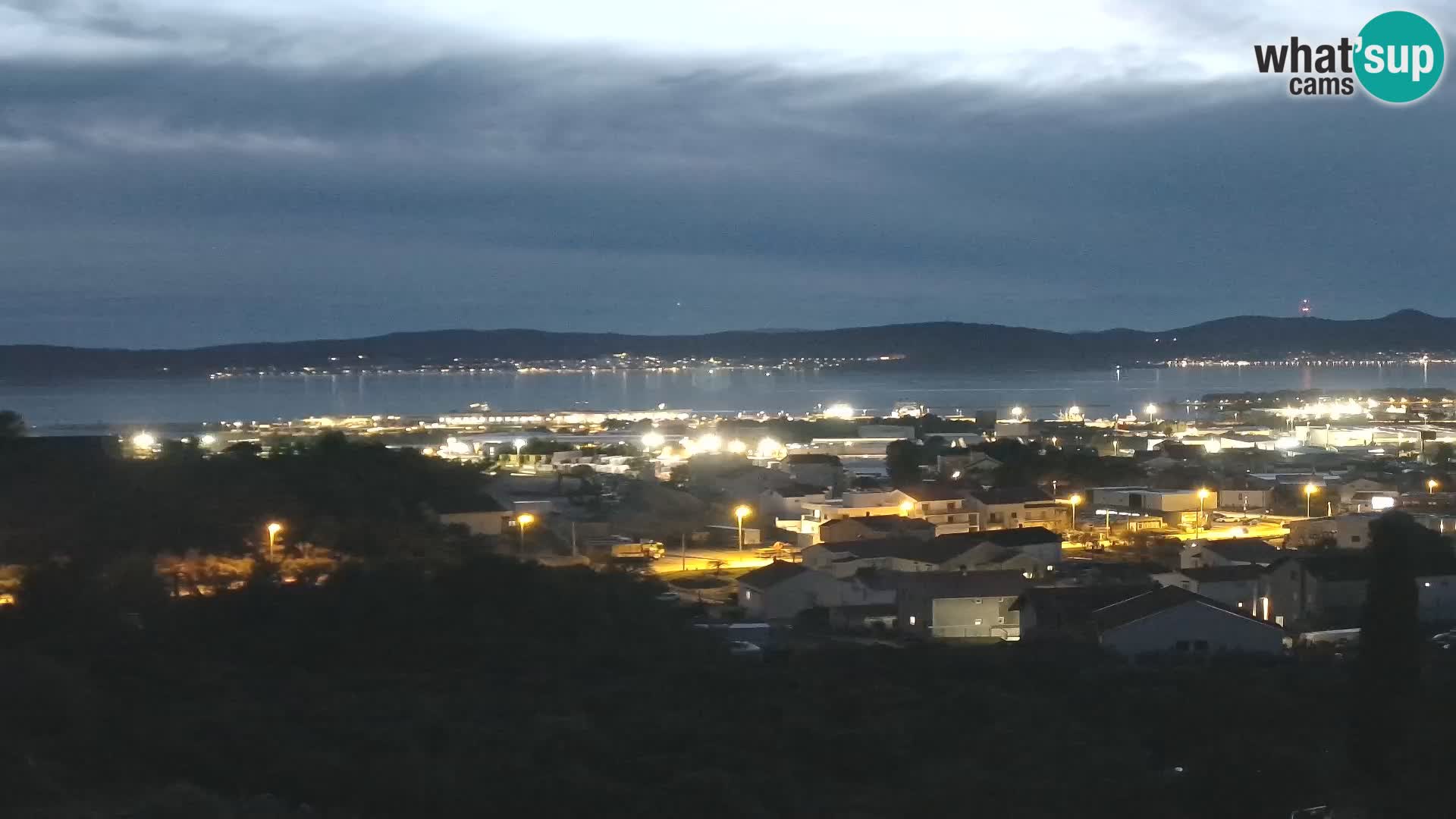 Zadar Port Gazenica Webcam Panorama, Zadar, Croatie