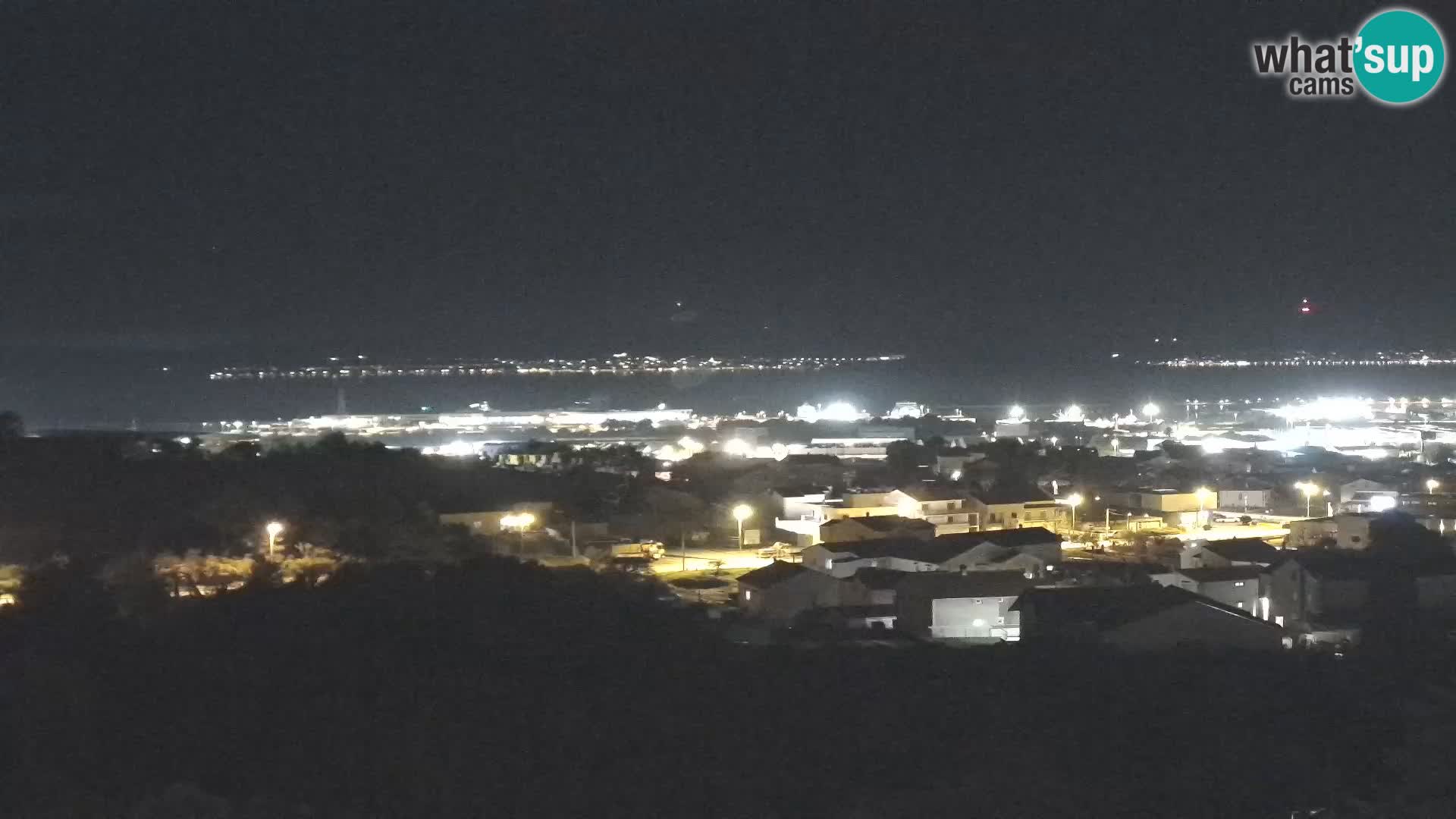 Panoramska web kamera Luke Gaženica u Zadru, Hrvatska