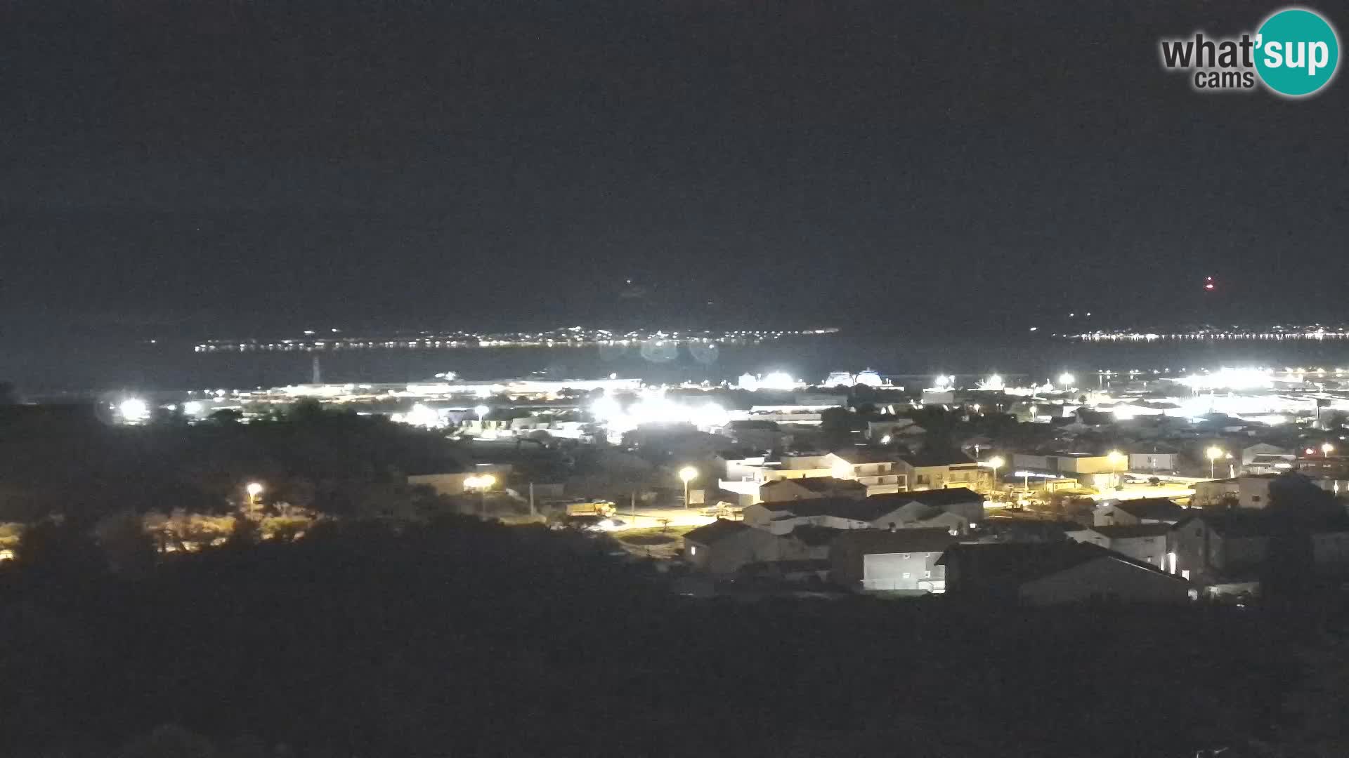 Panorama de la Webcam del Puerto Gazenica de Zadar, Zadar, Croacia