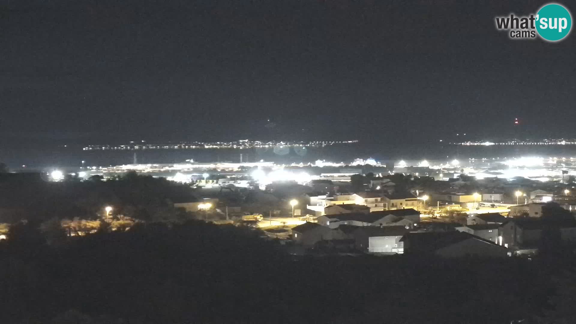 Zadar Pristanišče Gazenica s panoramsko spletno kamero, Zadar, Hrvaška