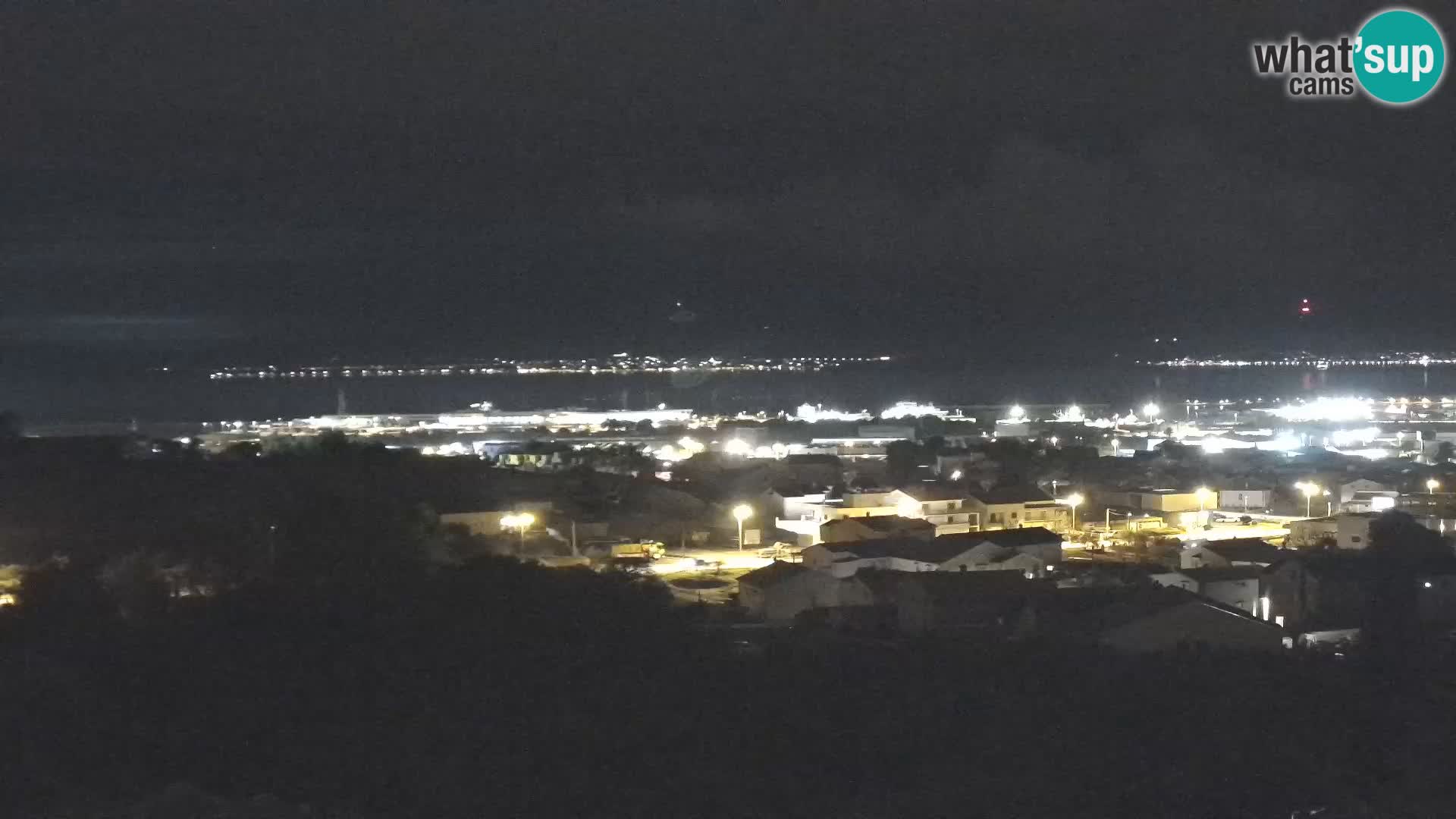 Panoramska web kamera Luke Gaženica u Zadru, Hrvatska