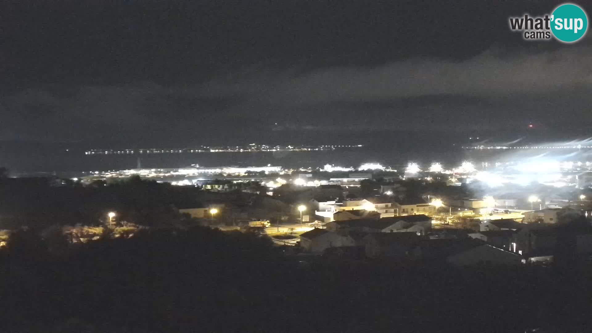 Panorama de la Webcam del Puerto Gazenica de Zadar, Zadar, Croacia