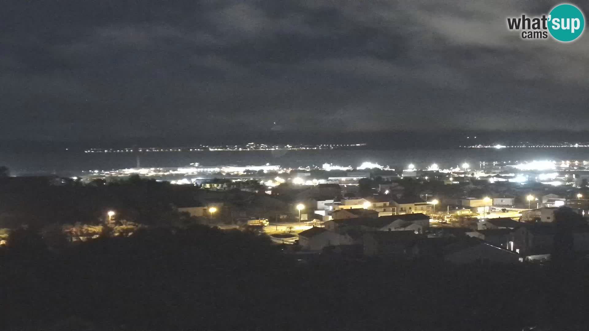 Panorama de la Webcam del Puerto Gazenica de Zadar, Zadar, Croacia