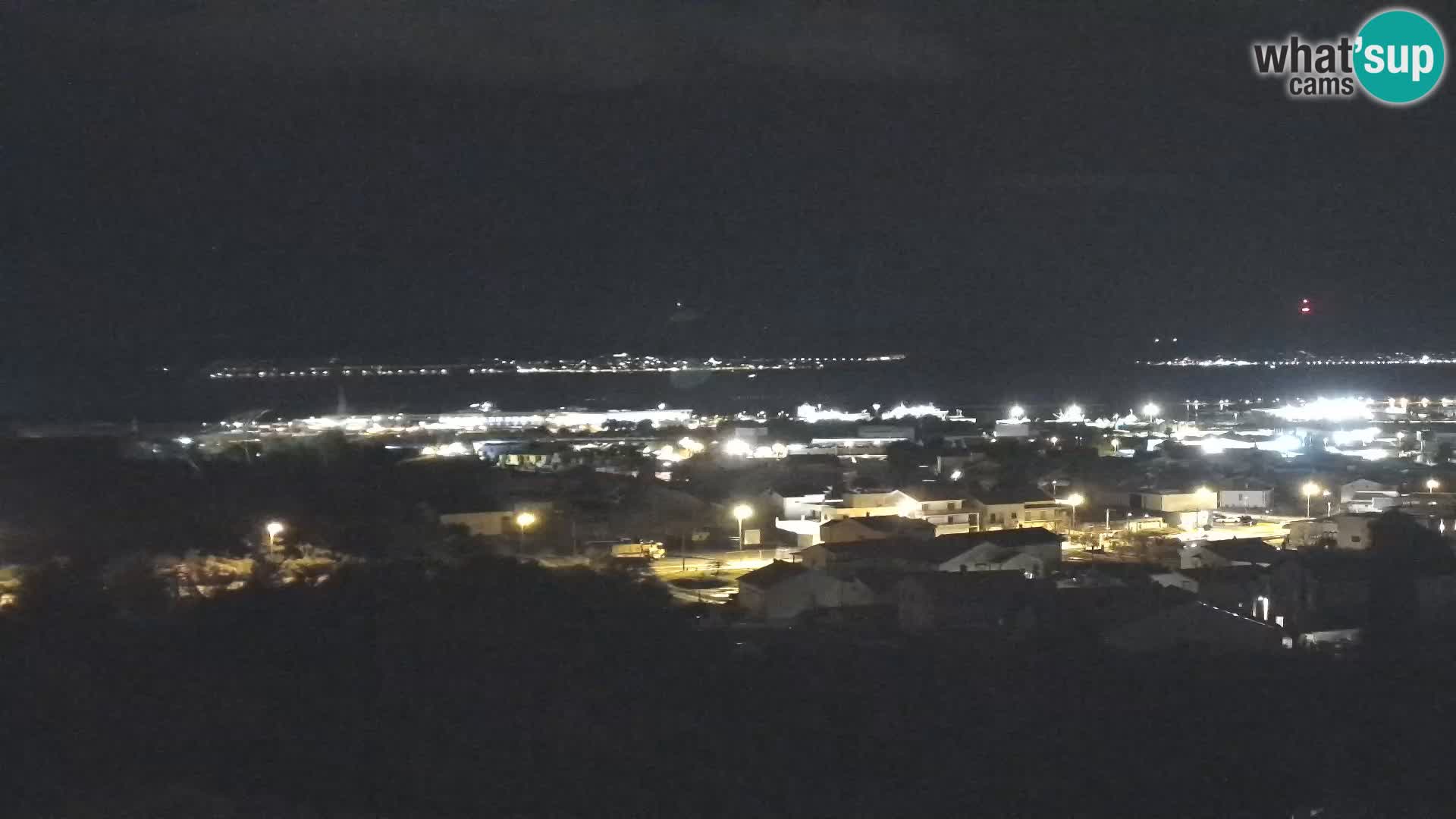 Panorama de la Webcam del Puerto Gazenica de Zadar, Zadar, Croacia