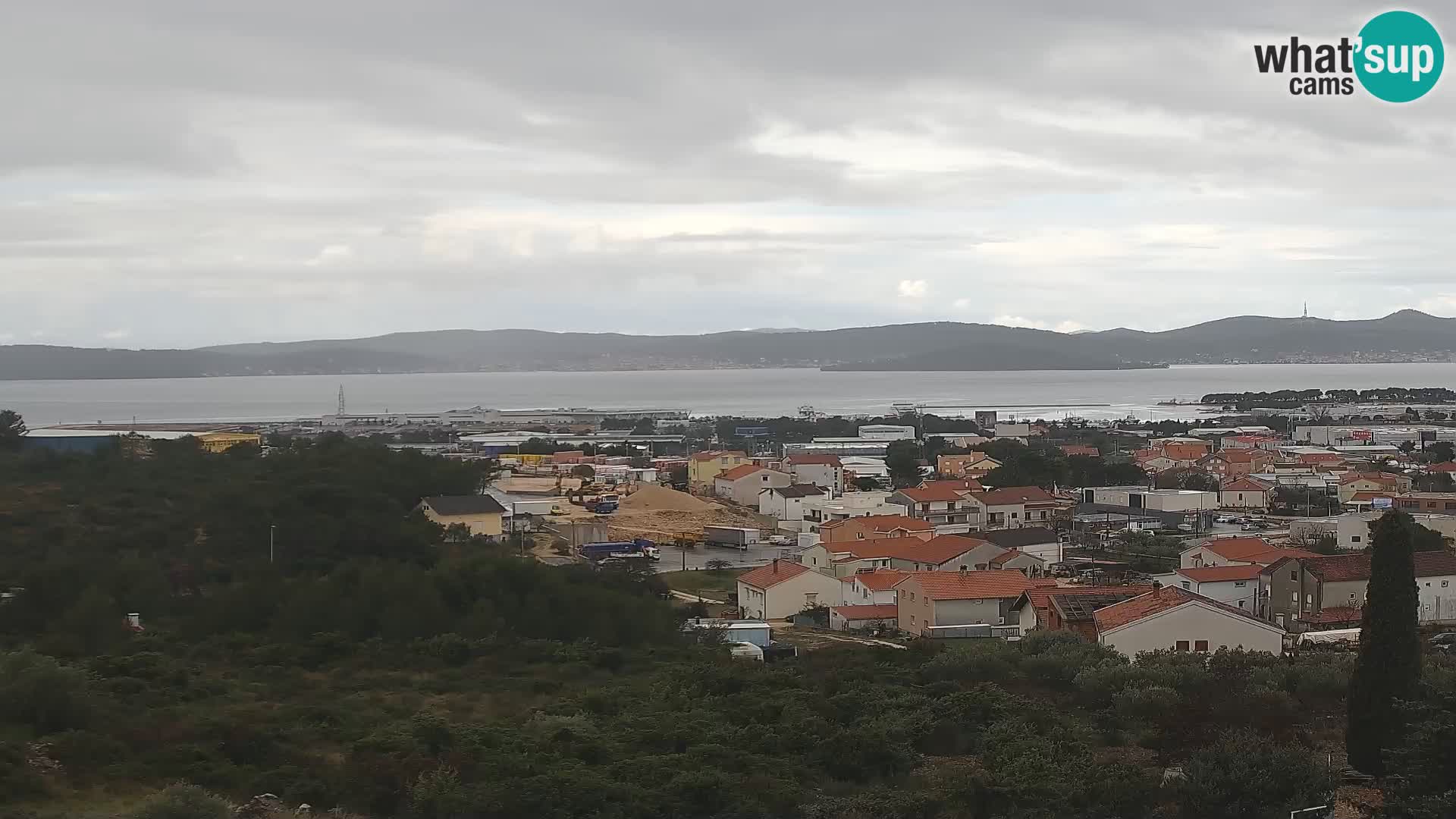 Zadar Port Gazenica Webcam Panorama, Zadar, Croatie