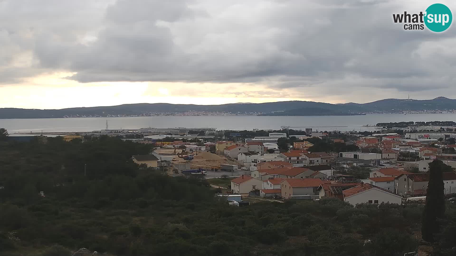 Zadar Port Gazenica Webcam Panorama, Zadar, Croatie
