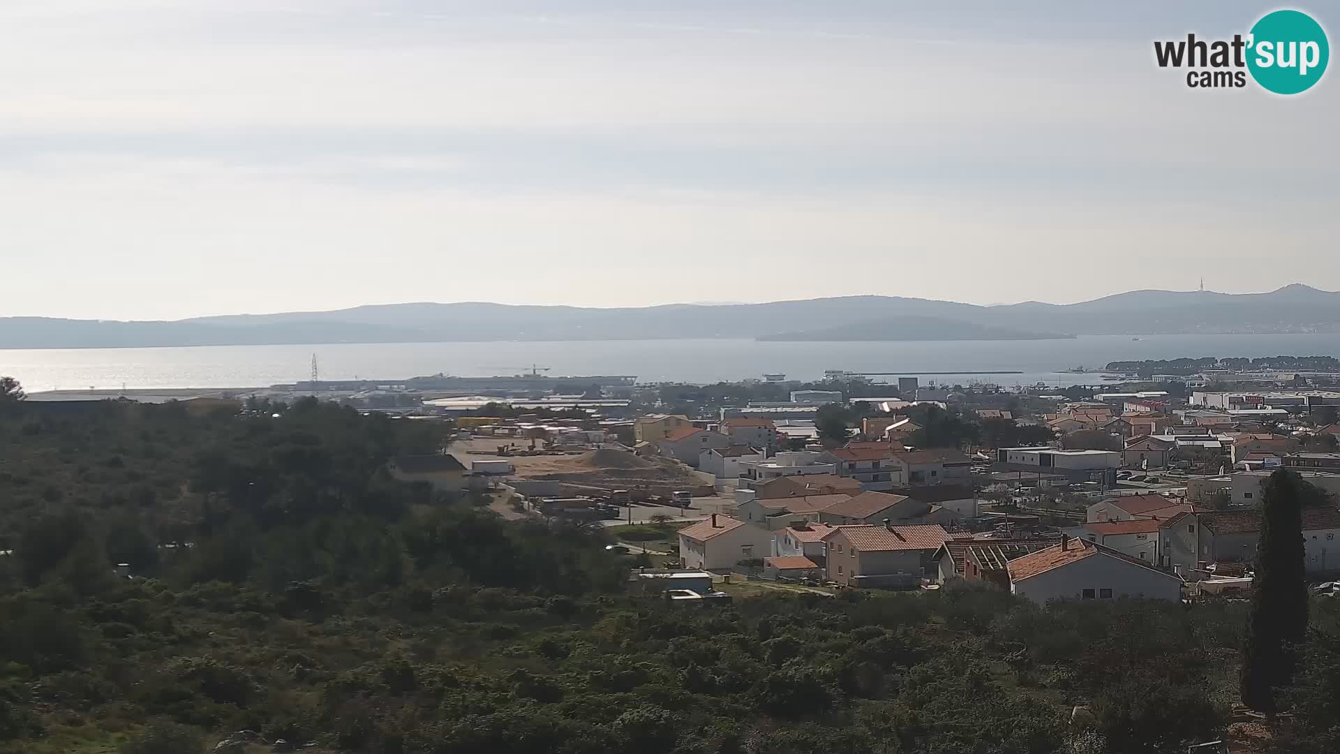 Zadar Port Gazenica Webcam Panorama, Zadar, Croatia