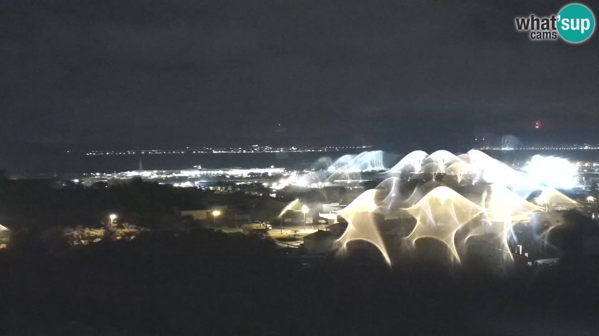 Zadar Port Gazenica Webcam Panorama, Zadar, Kroatien