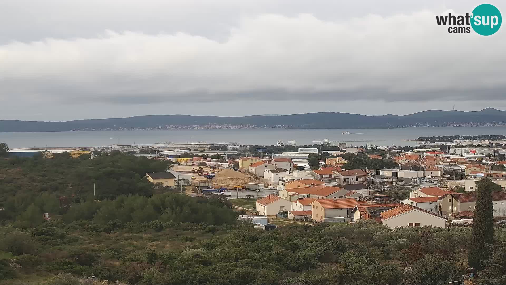Zadar Port Gazenica Webcam Panorama, Zadar, Croatia