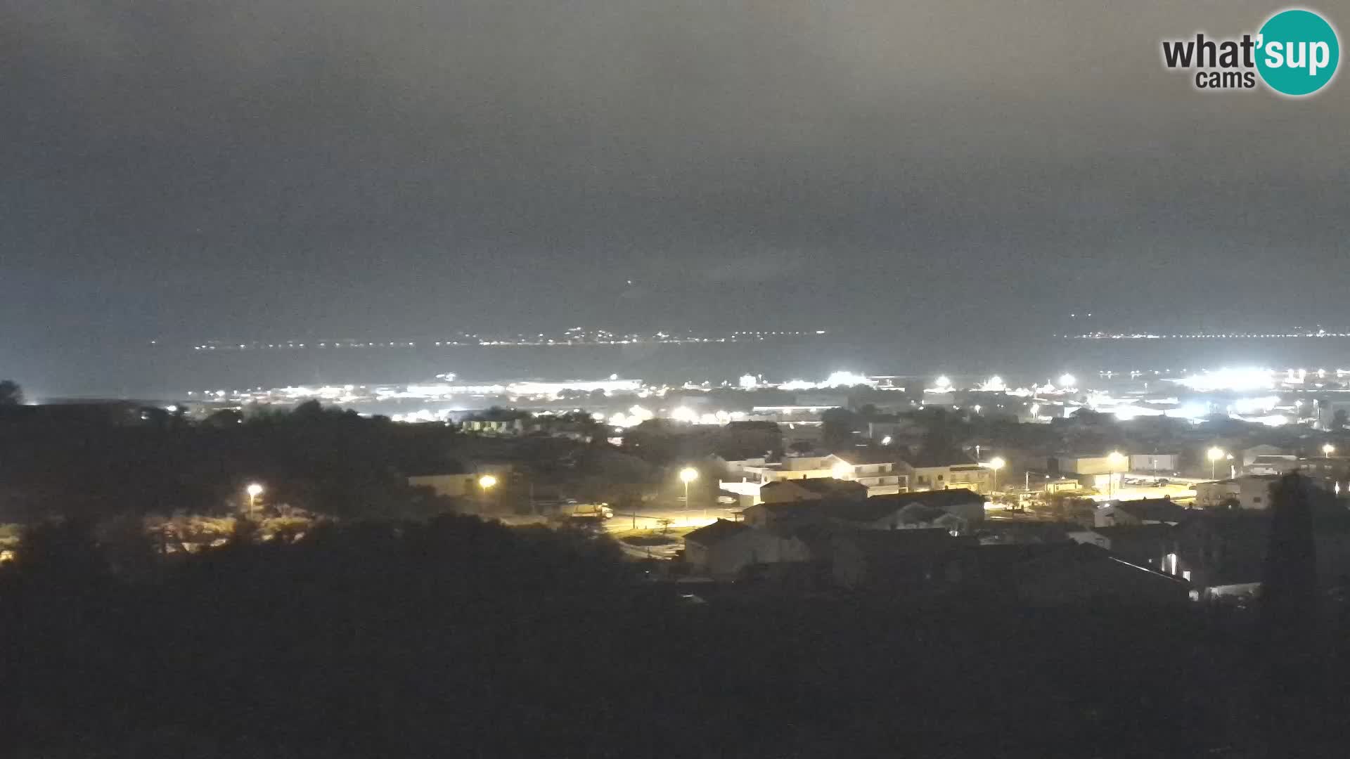 Panorama de la Webcam del Puerto Gazenica de Zadar, Zadar, Croacia