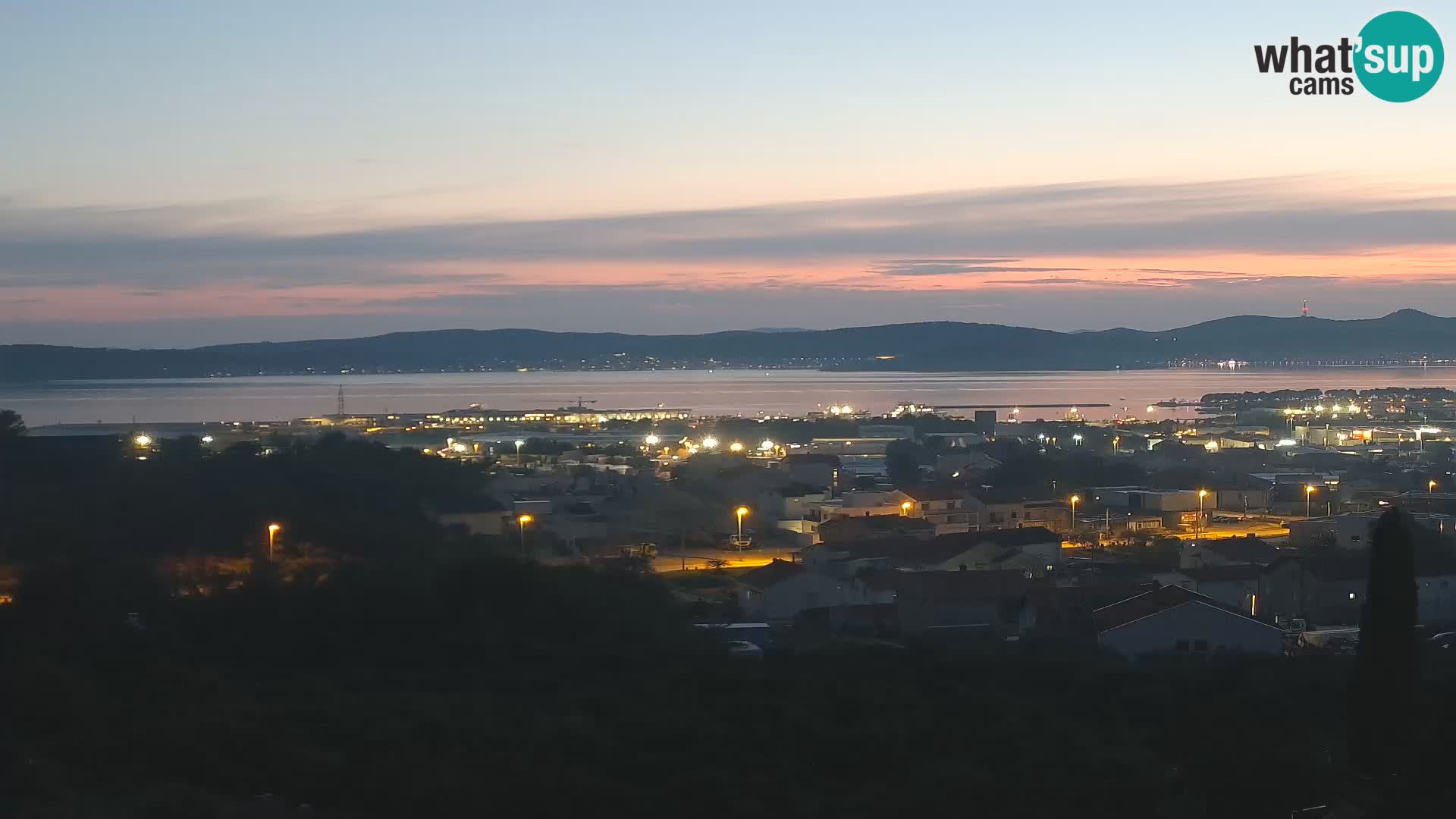 Zadar Port Gazenica Webcam Panorama, Zadar, Croatia
