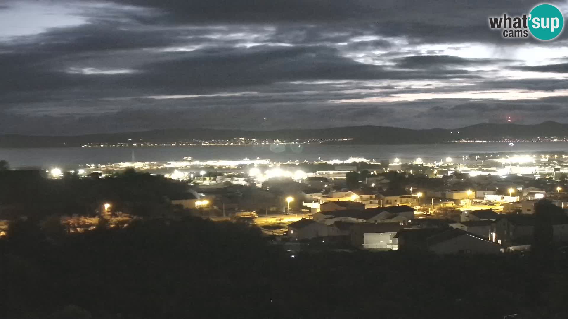 Zadar Port Gazenica Webcam Panorama, Zadar, Croatie