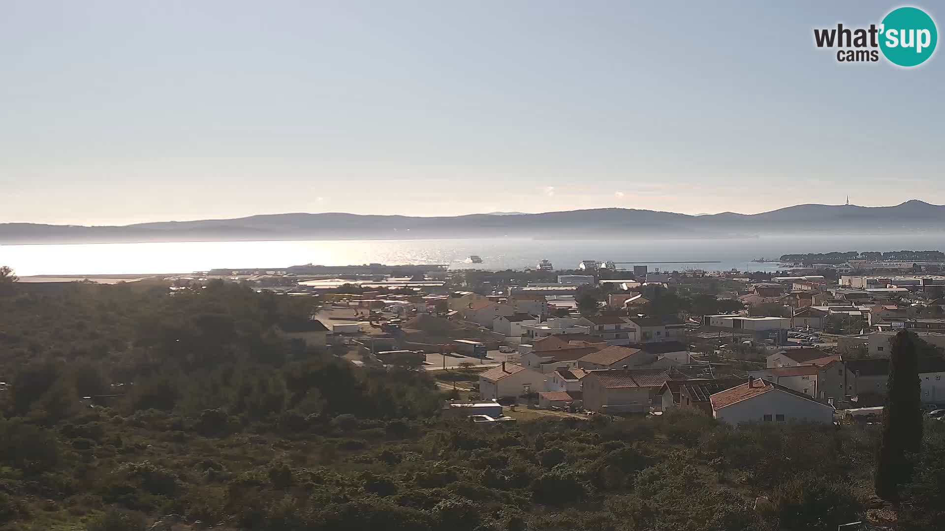 Zadar Port Gazenica Webcam Panorama, Zadar, Croatie