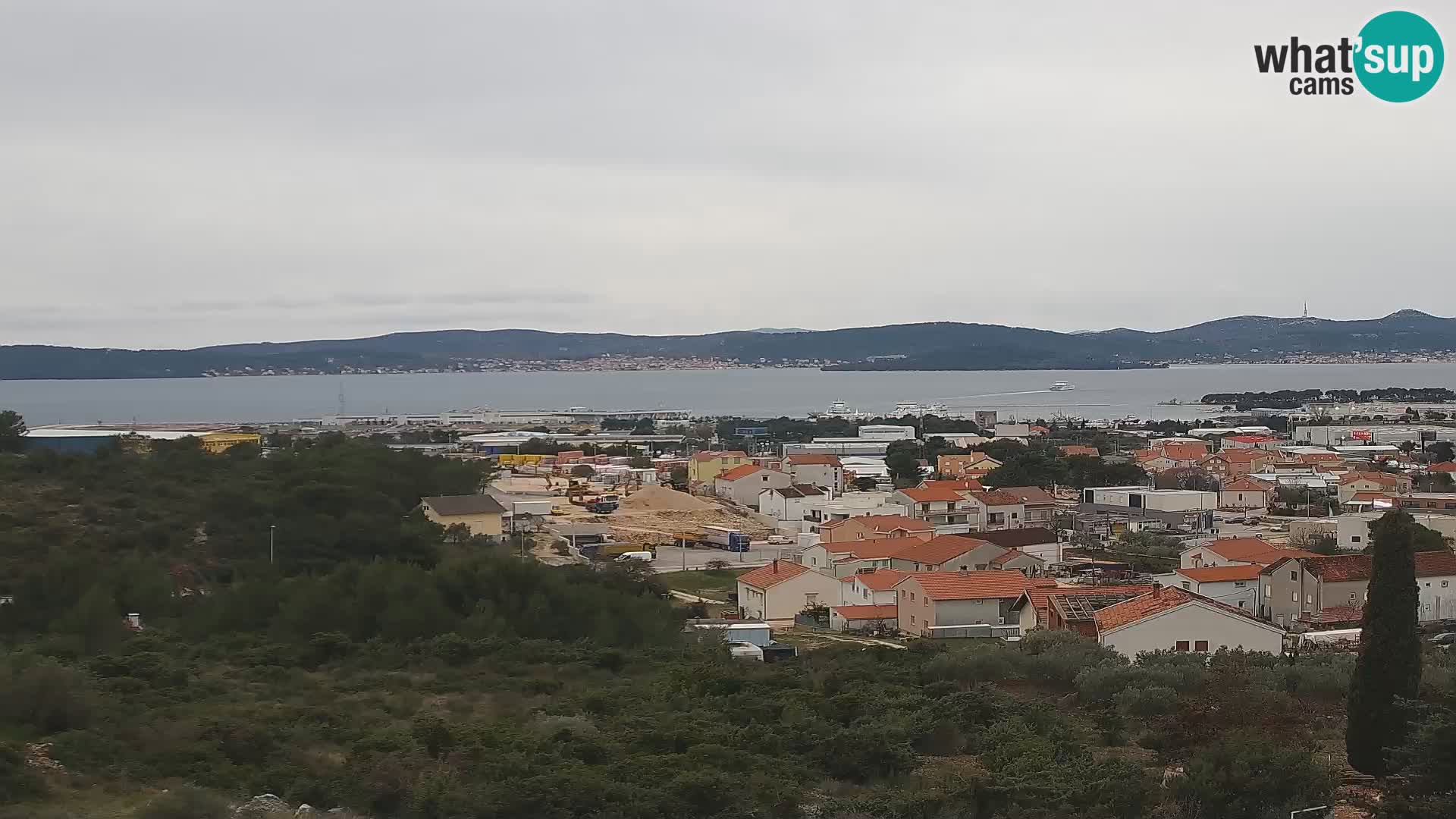 Zadar Port Gazenica Webcam Panorama, Zadar, Croatia
